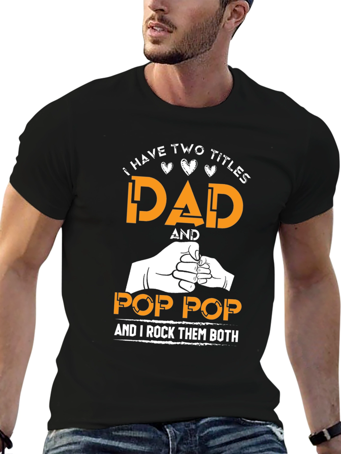 Dad and Pop-Pop T-Shirt: I Rock Them Both!