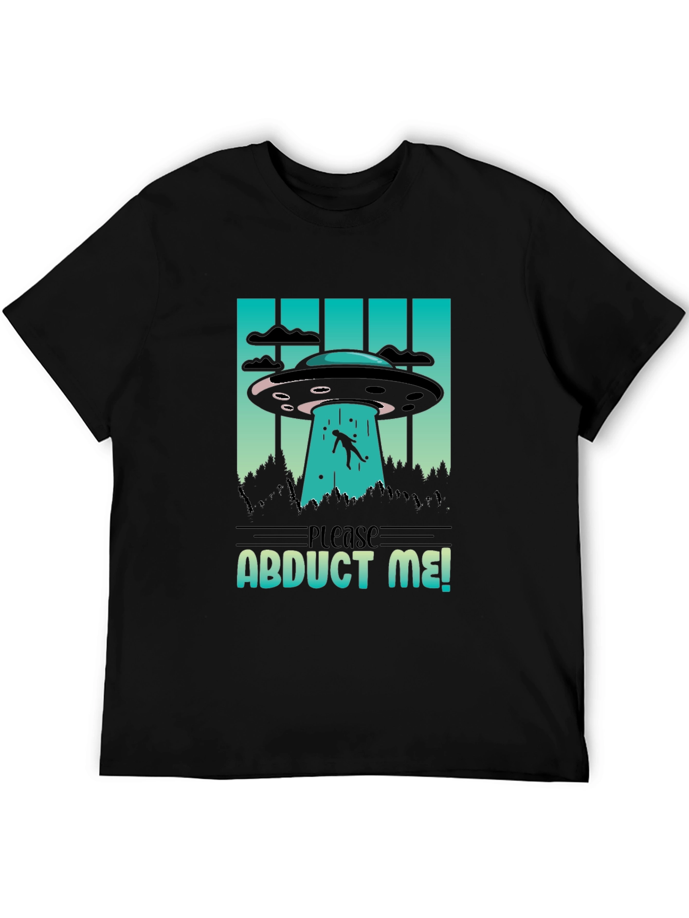 Please Abduct Me! UFO Graphic Tee