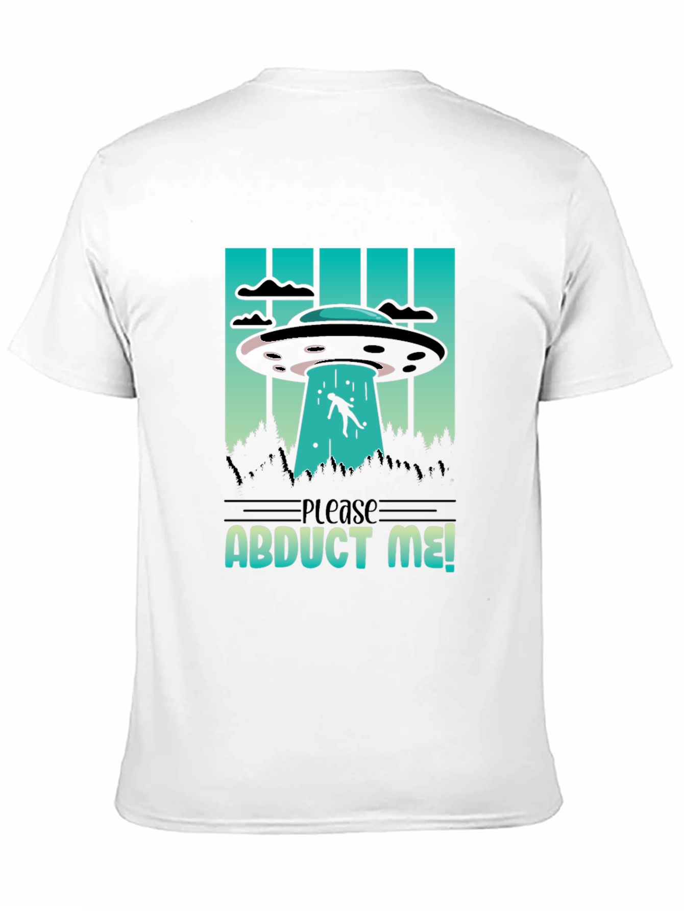 Please Abduct Me! UFO Graphic Tee