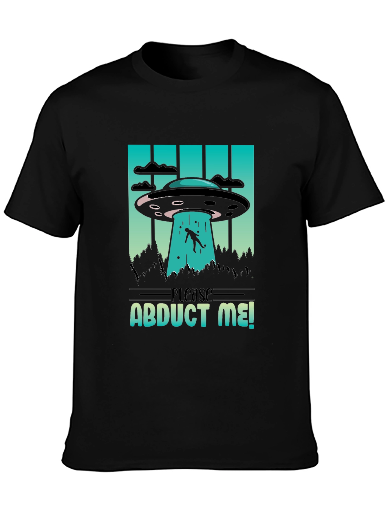 Please Abduct Me! UFO Graphic Tee
