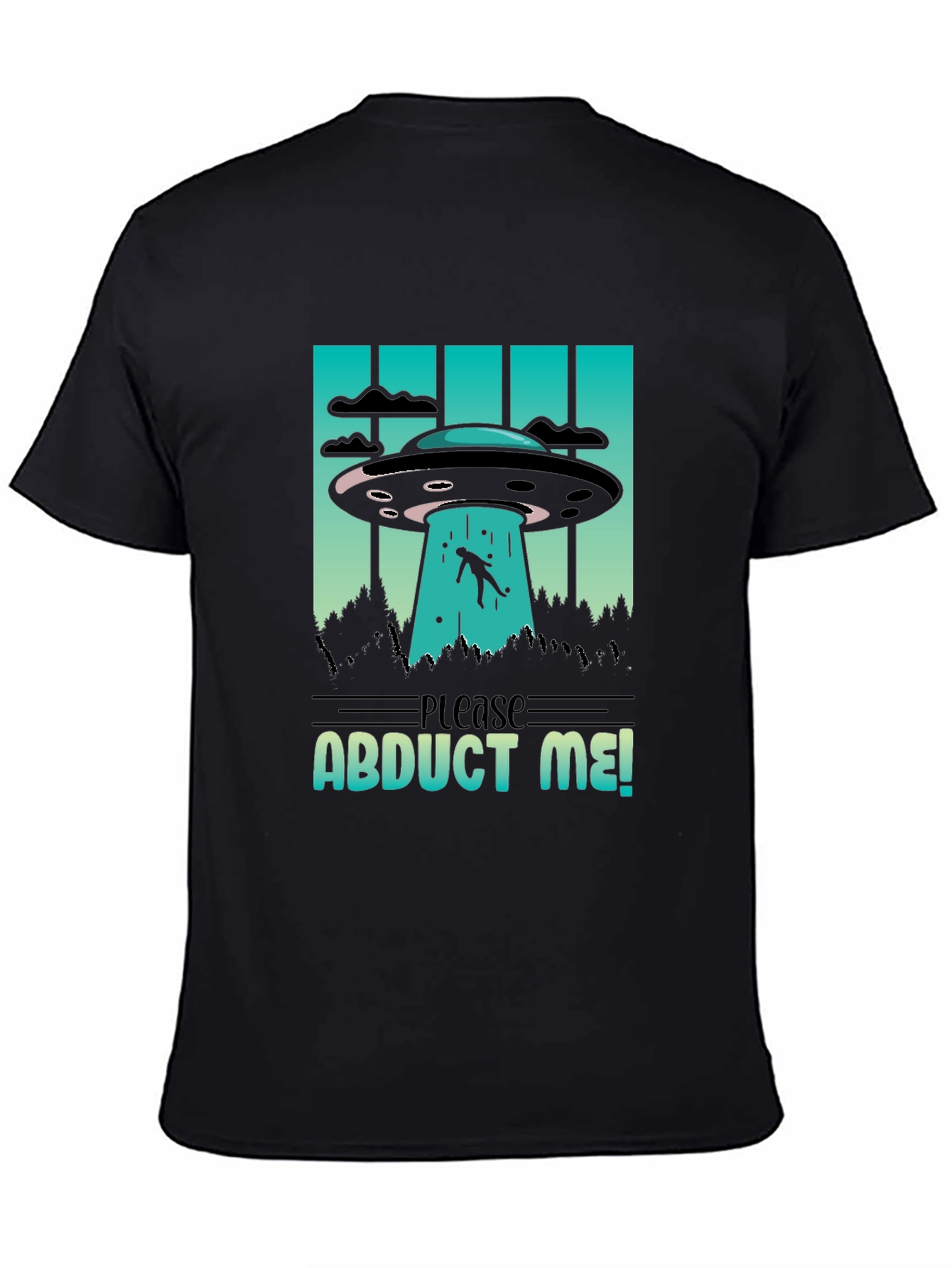 Please Abduct Me! UFO Graphic Tee