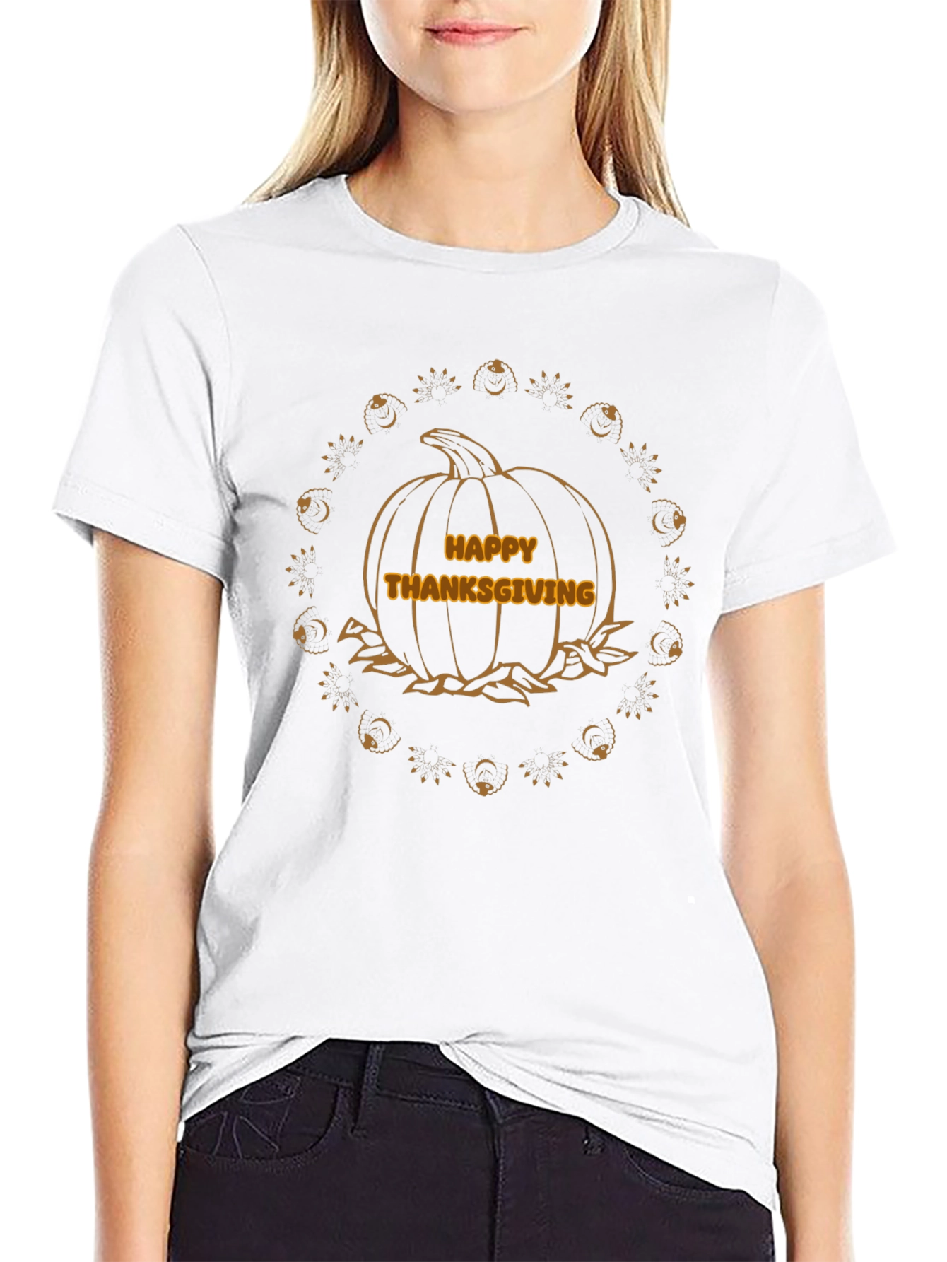 Happy Thanksgiving Graphic Tee