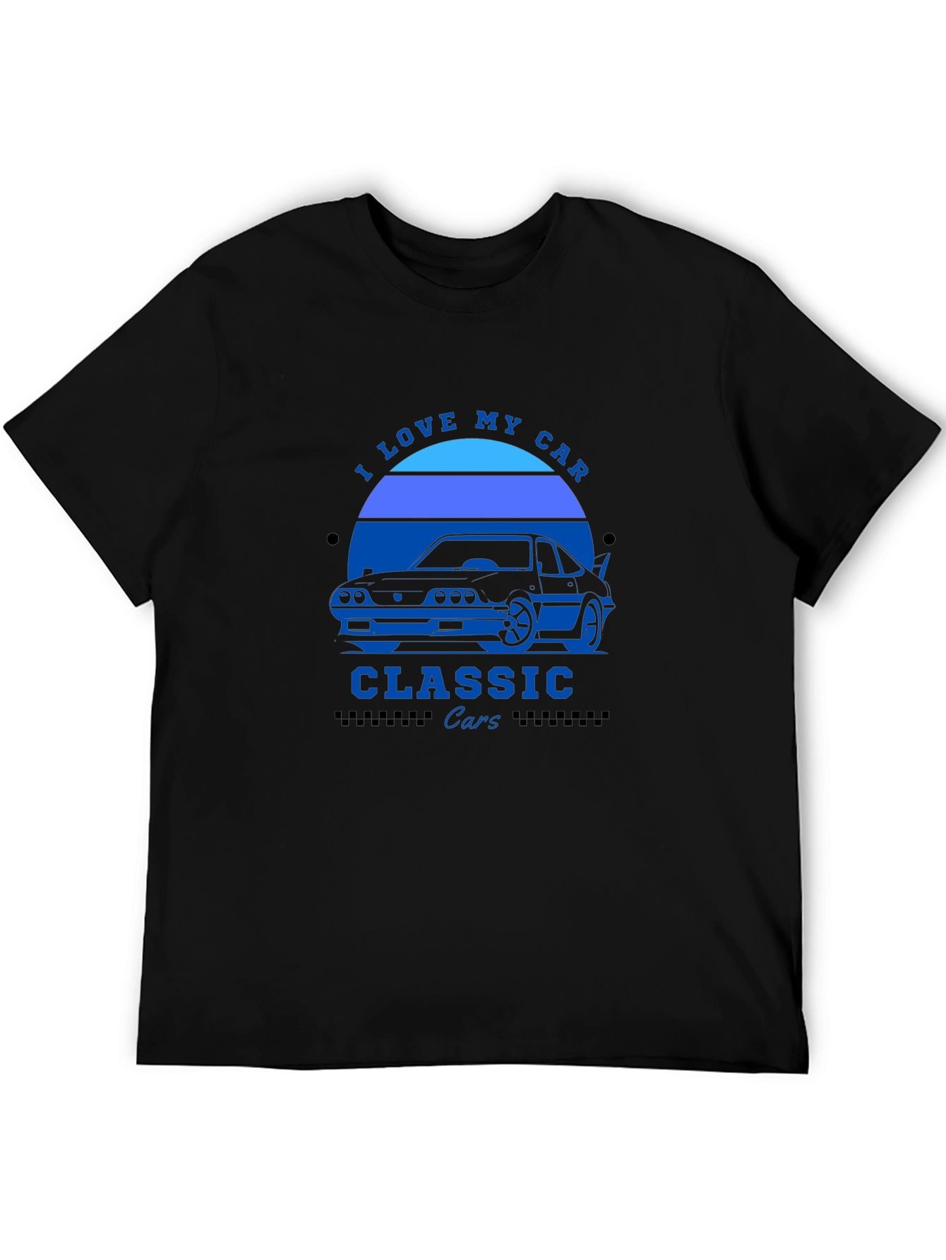 I Love My Car Classic Cars Graphic Tee