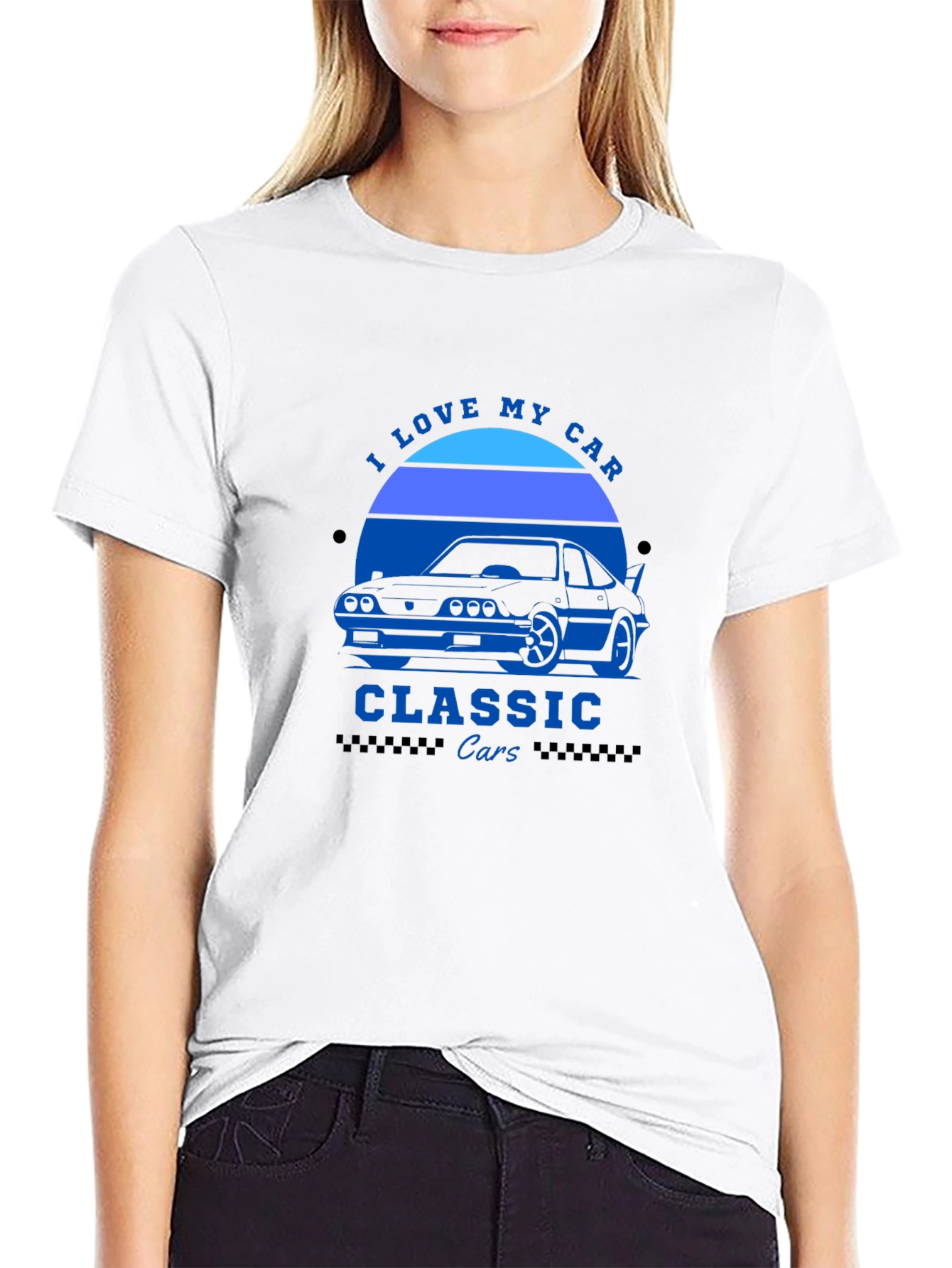I Love My Car Classic Cars Graphic Tee
