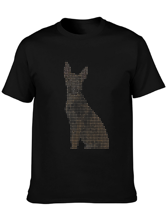 Dotted Dog Graphic T-Shirt
