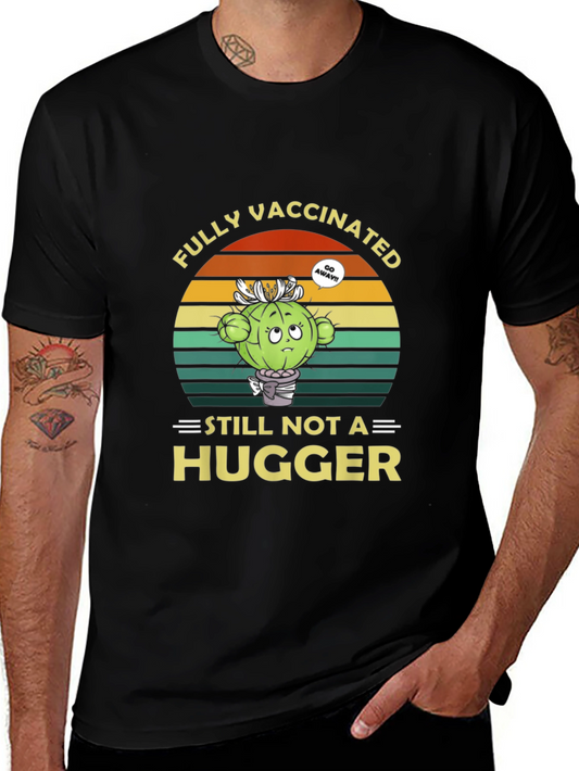 Fully Vaccinated Cactus Novelty T-Shirt