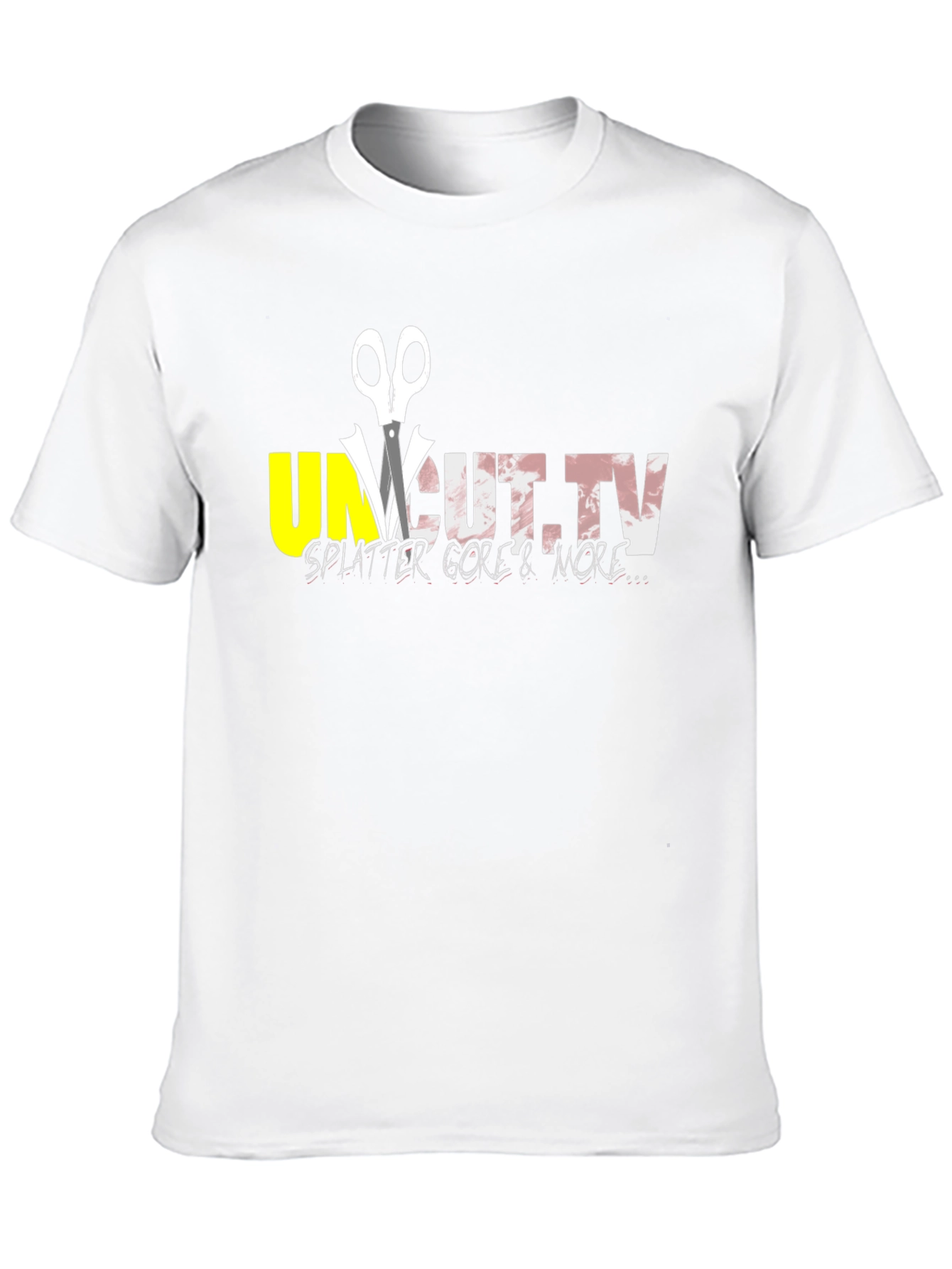 Uncut TV Splatter Gore T-Shirt