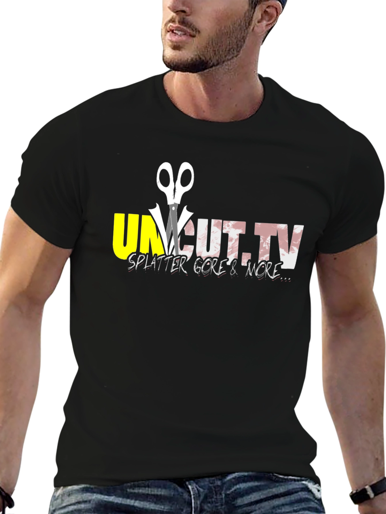 Uncut TV Splatter Gore T-Shirt
