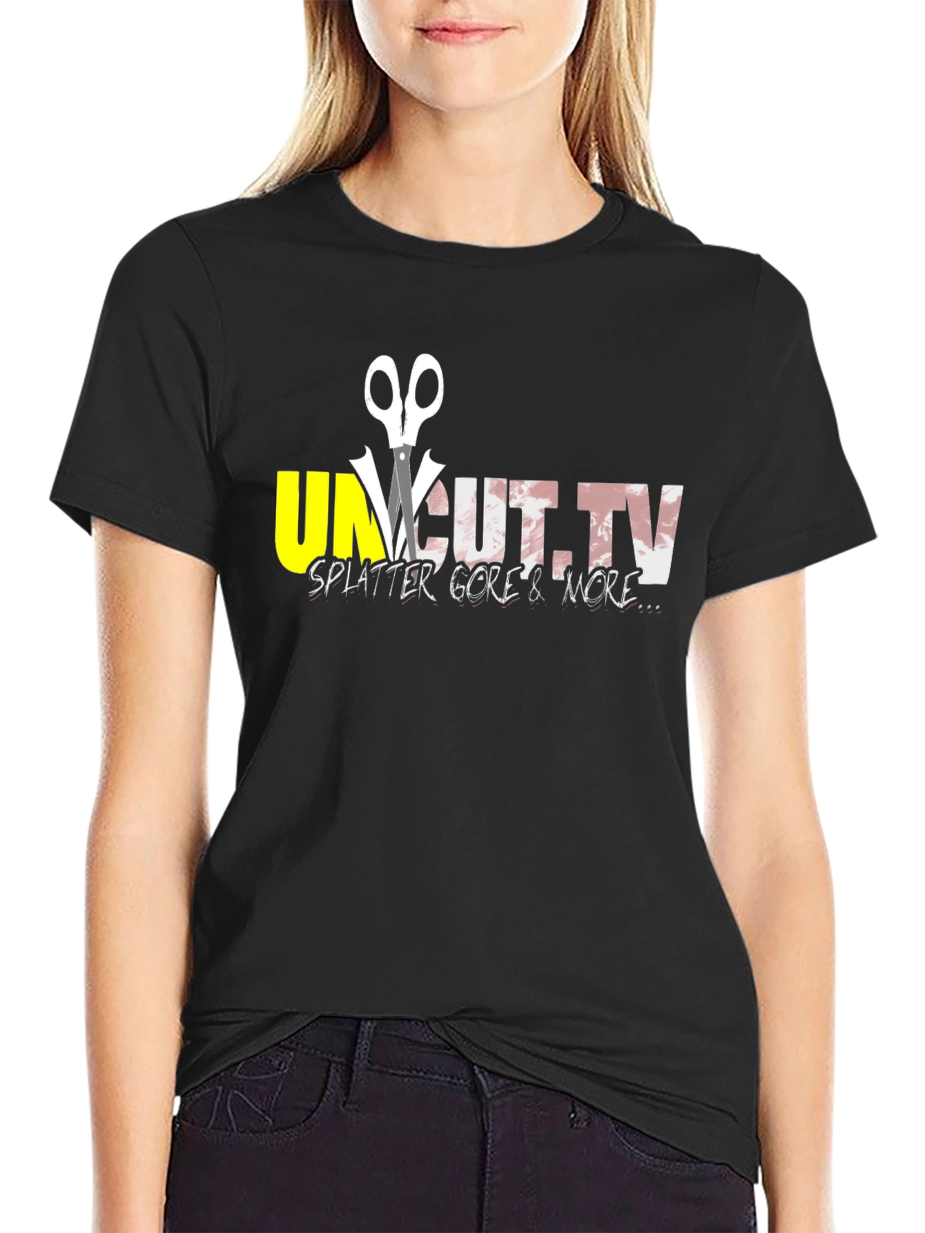 Uncut TV Splatter Gore T-Shirt