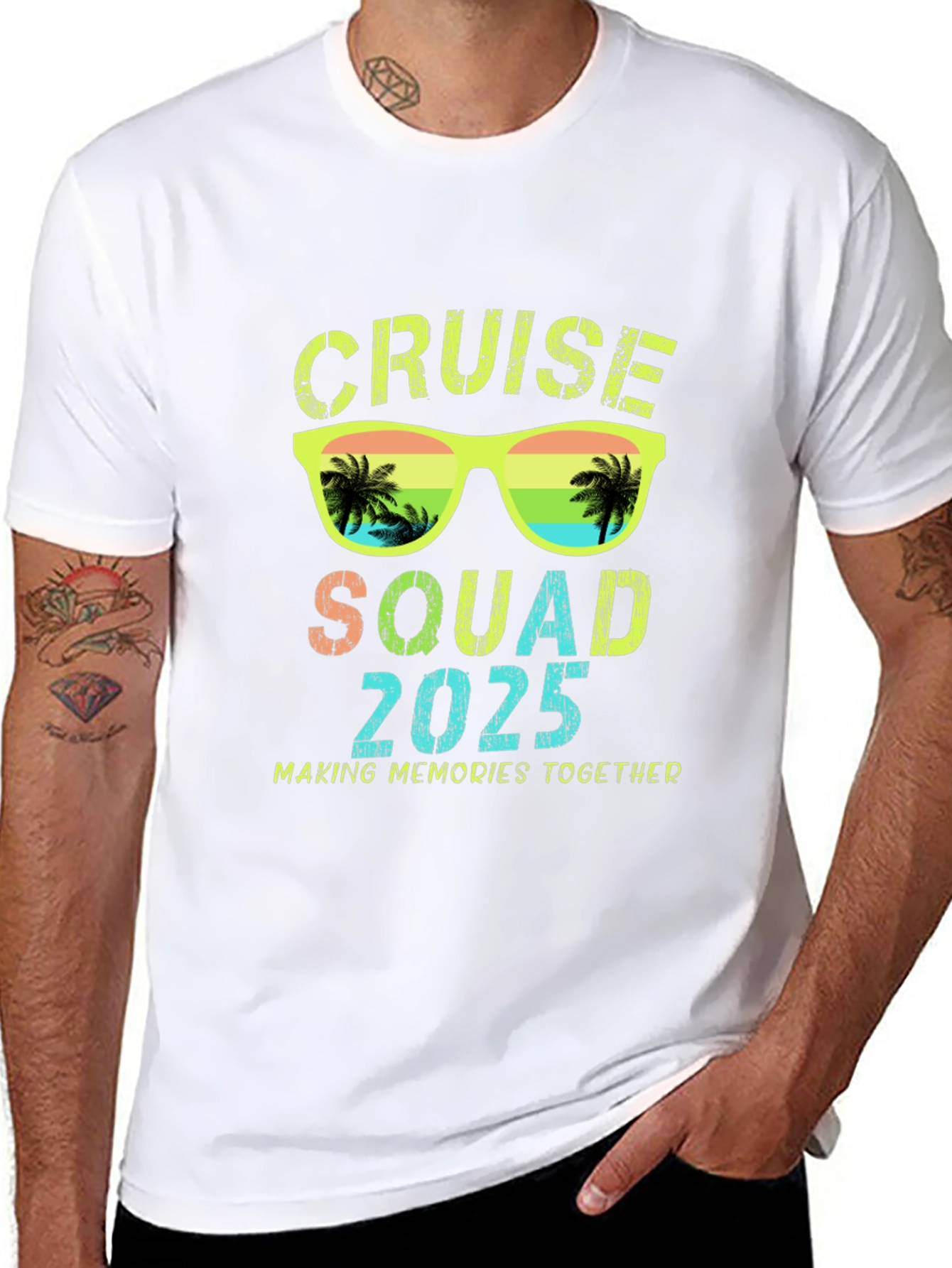 Cruise Squad 2025 T-Shirt - Vacation Vibes