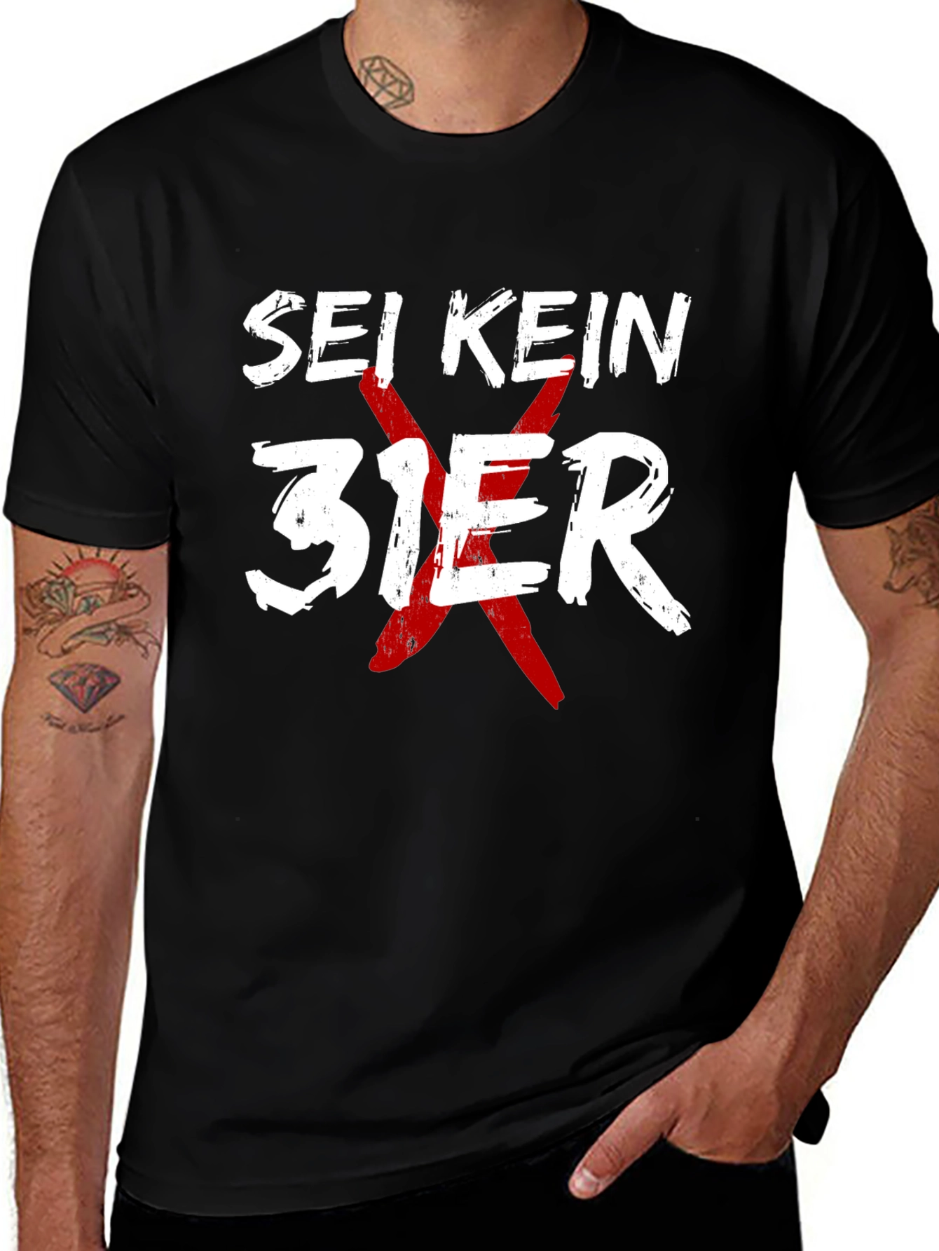 Sei Kein 31er T-Shirt - Novelty Graphic Tee