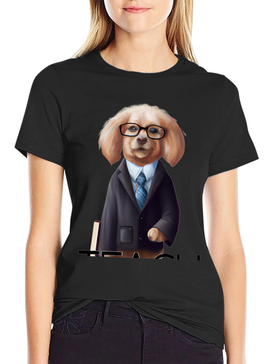 Dog Boss T-Shirt - Funny Business Casual Canine Tee