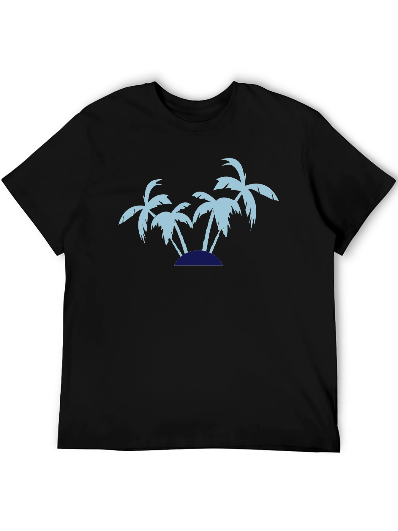 Island Palm Tree Graphic Tee - Relaxed Fit