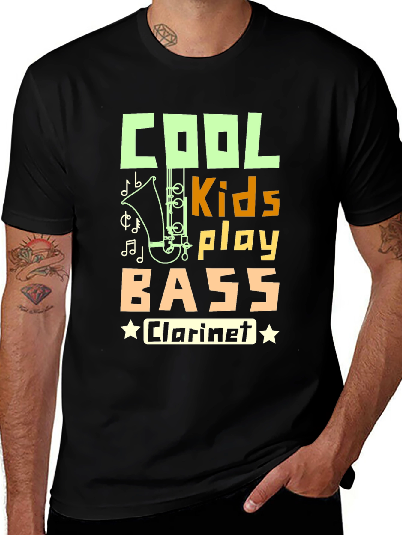 Cool Kids Play Bass Clarinet Tee