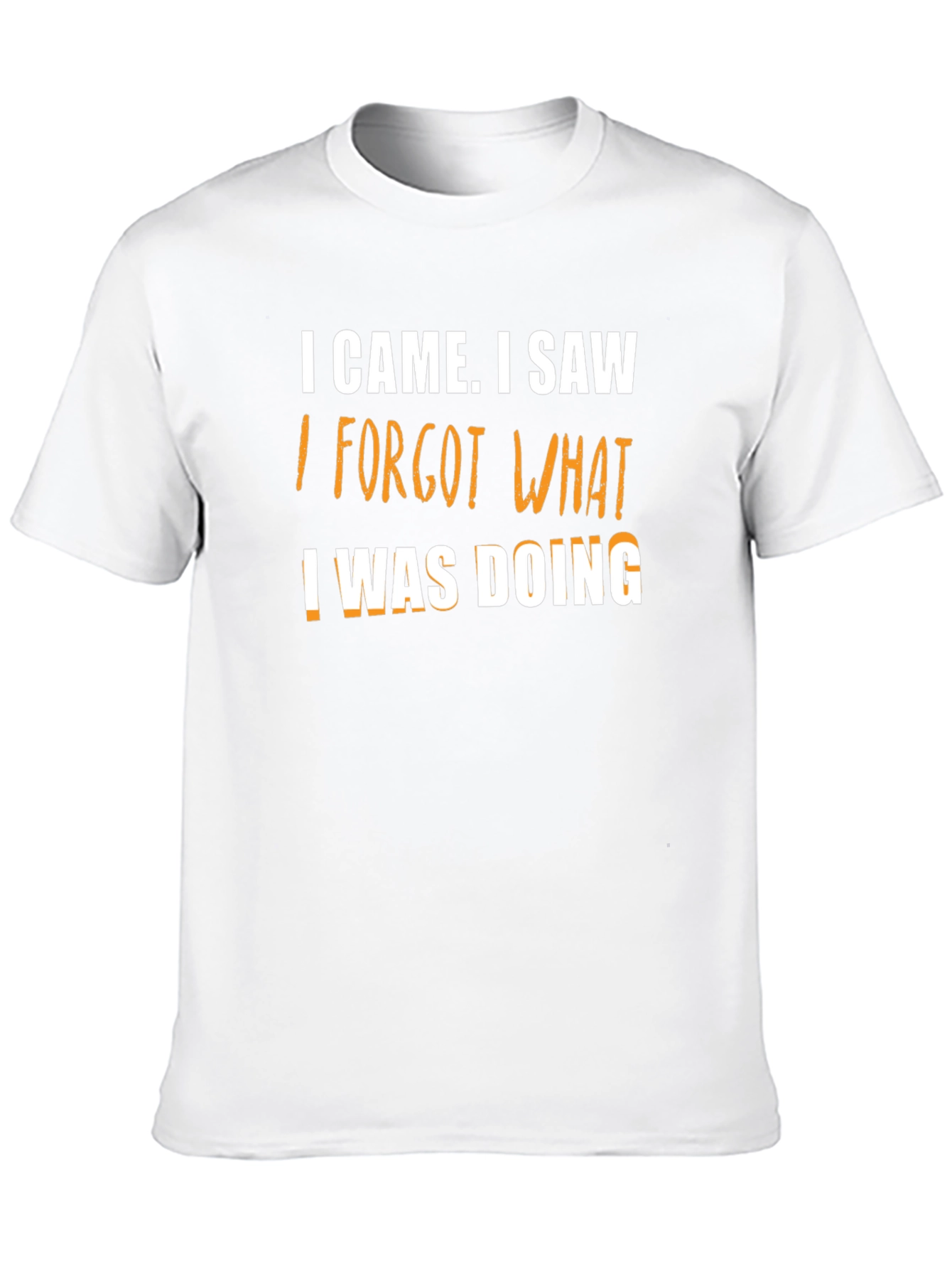 Funny I Came I Saw... Mens T-Shirt