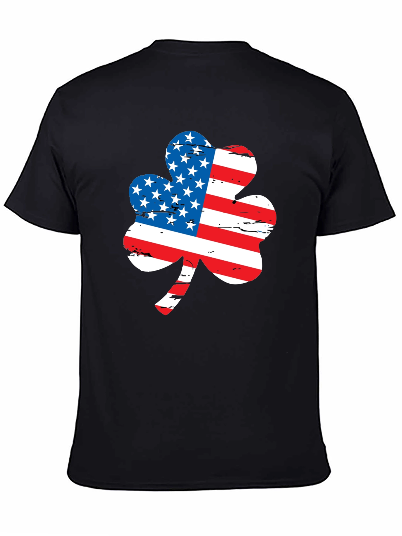 American Flag Shamrock T-Shirt
