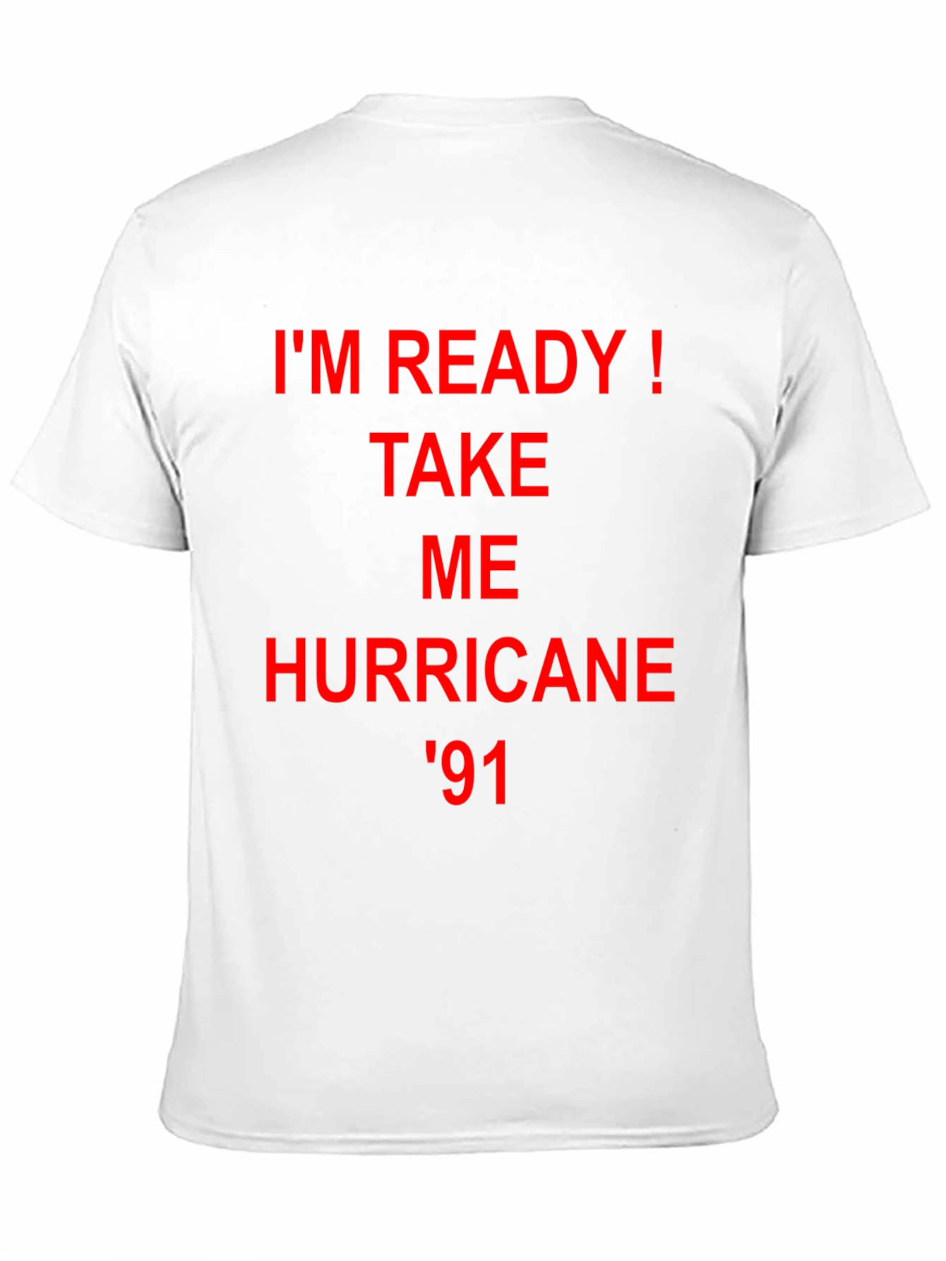 Im Ready! Hurricane 91 Graphic Tee - Black