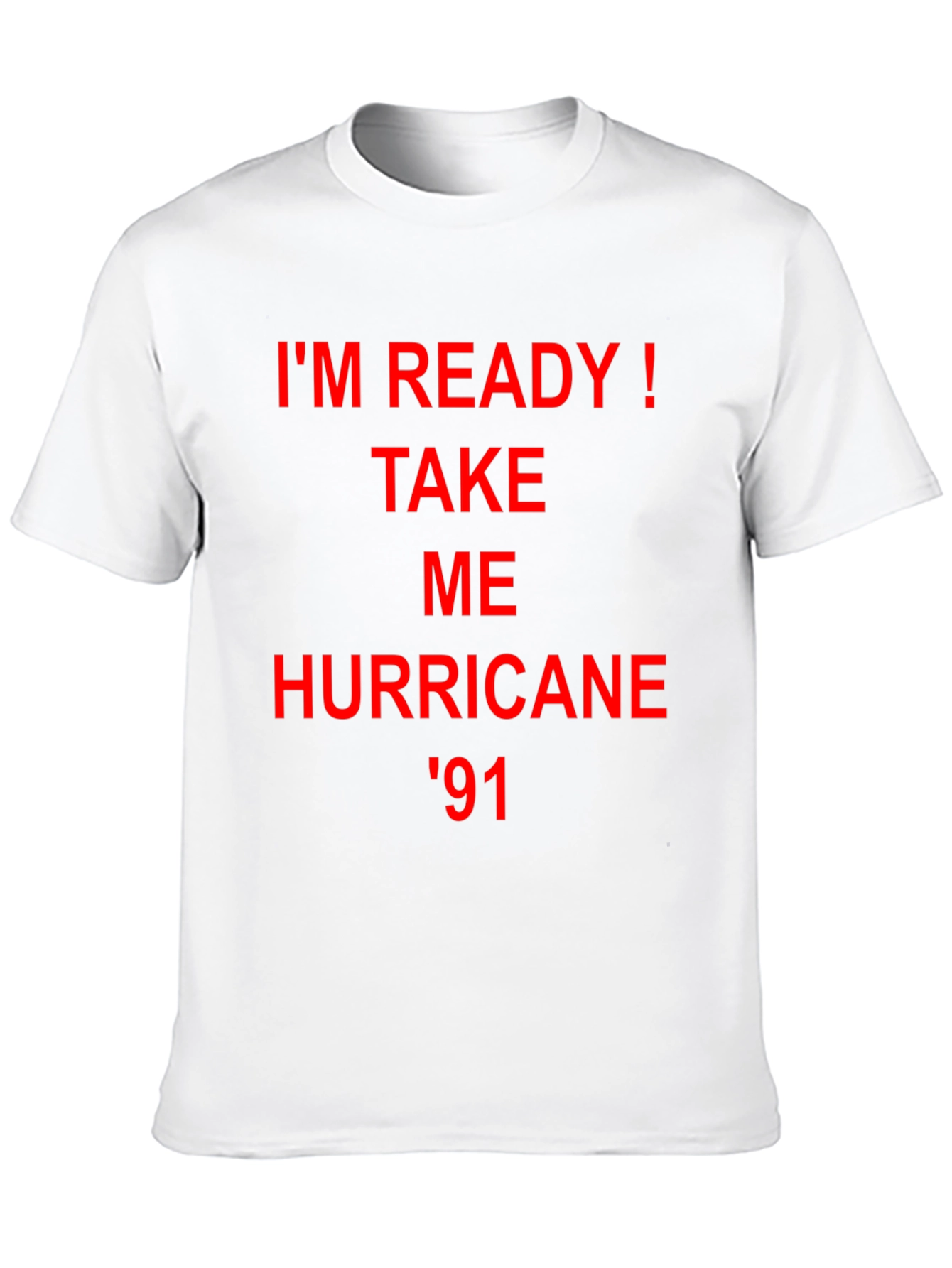Im Ready! Hurricane 91 Graphic Tee - Black