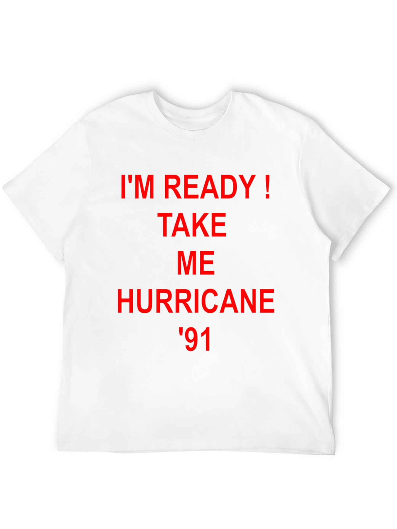 Im Ready! Hurricane 91 Graphic Tee - Black