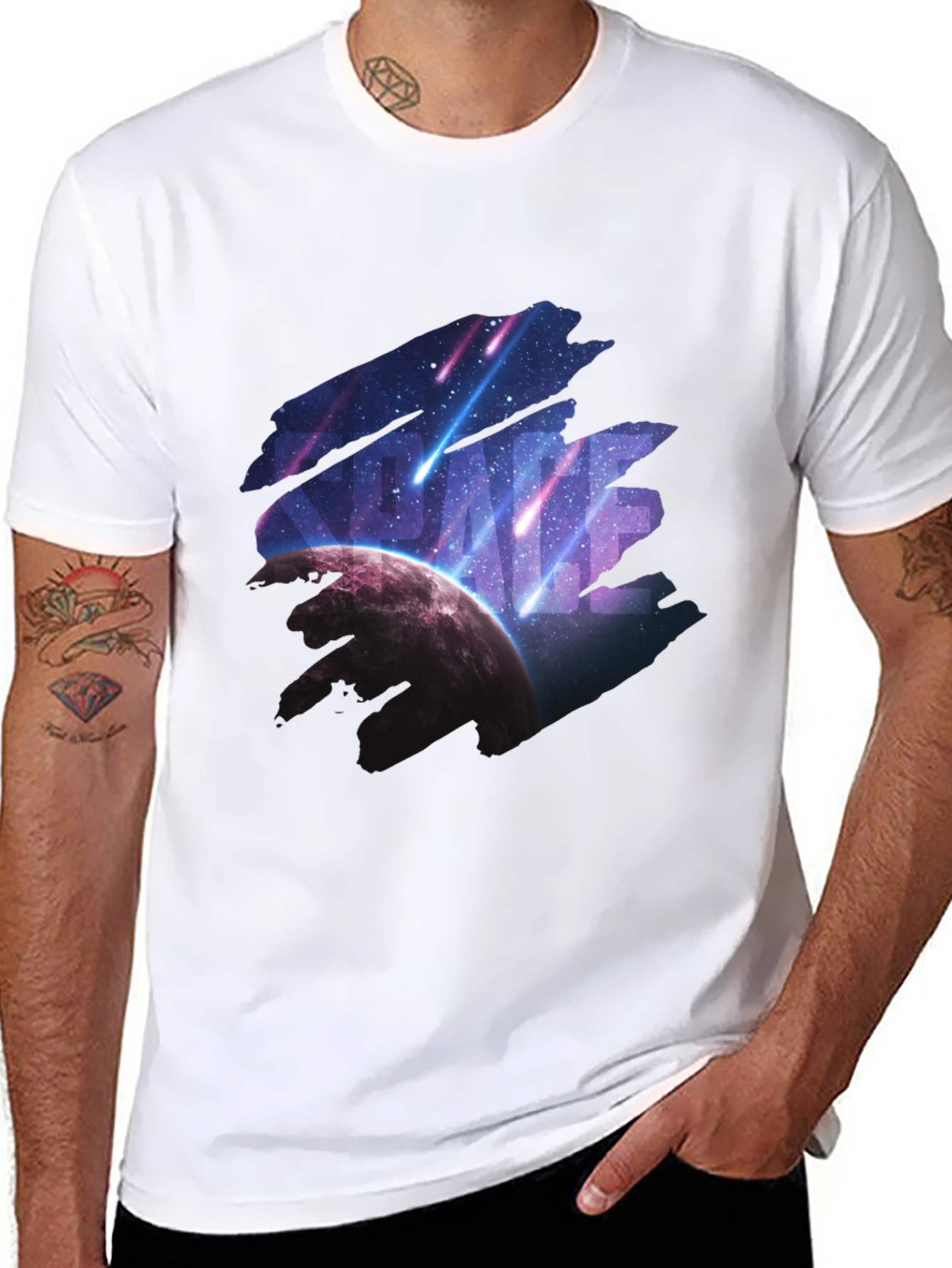 Galaxy Impact Graphic Tee
