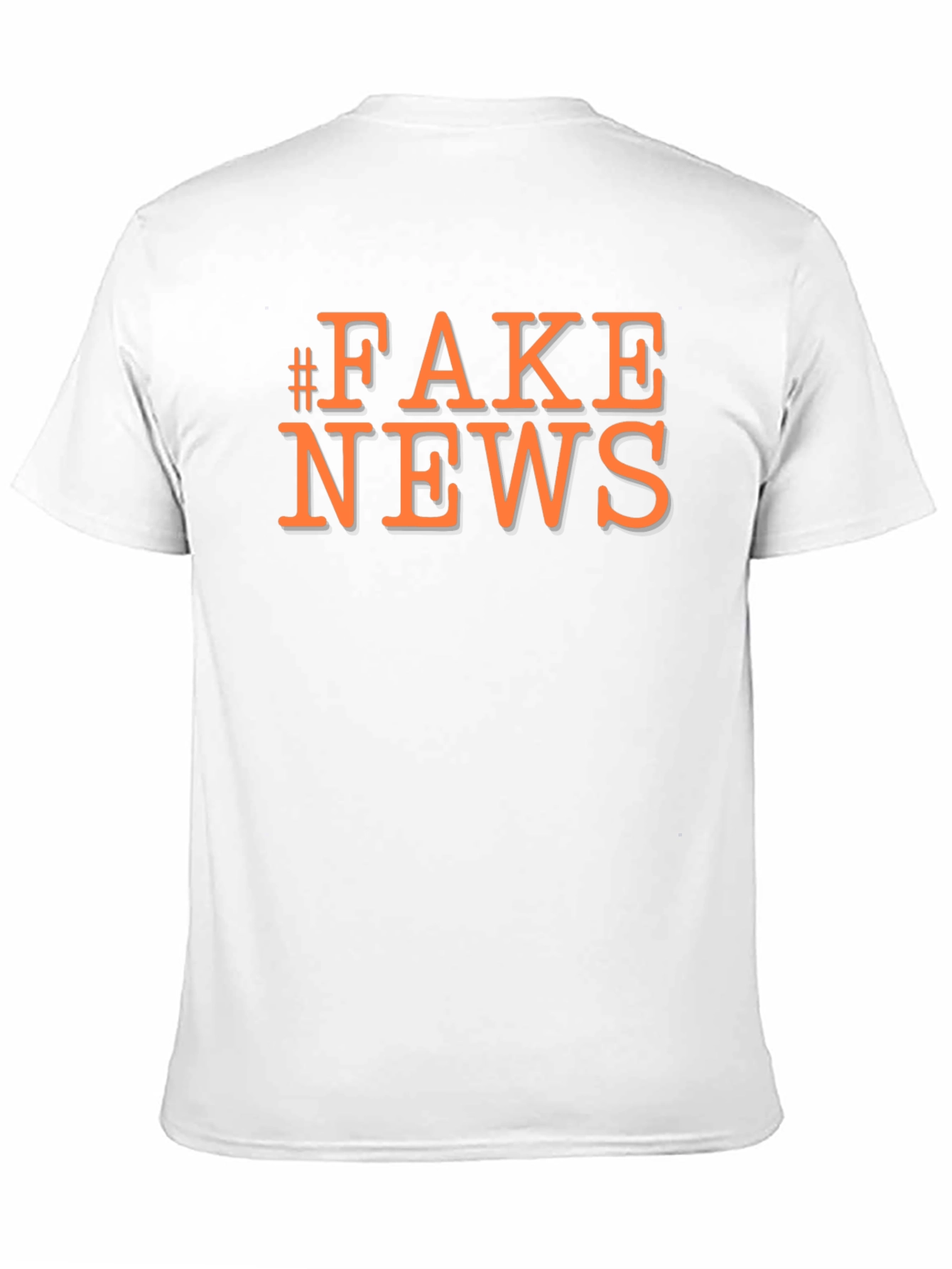 Fake News Graphic Tee - Black