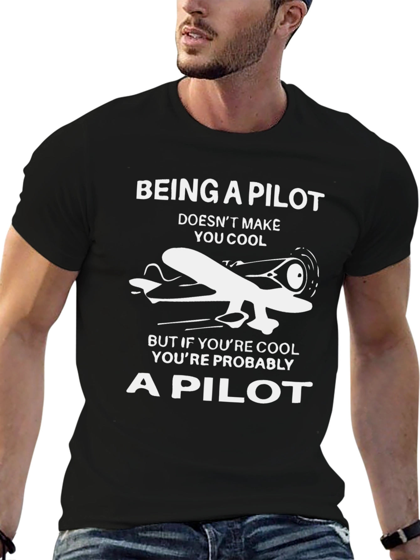 Cool Pilot T-Shirt - Aviation Humor Tee