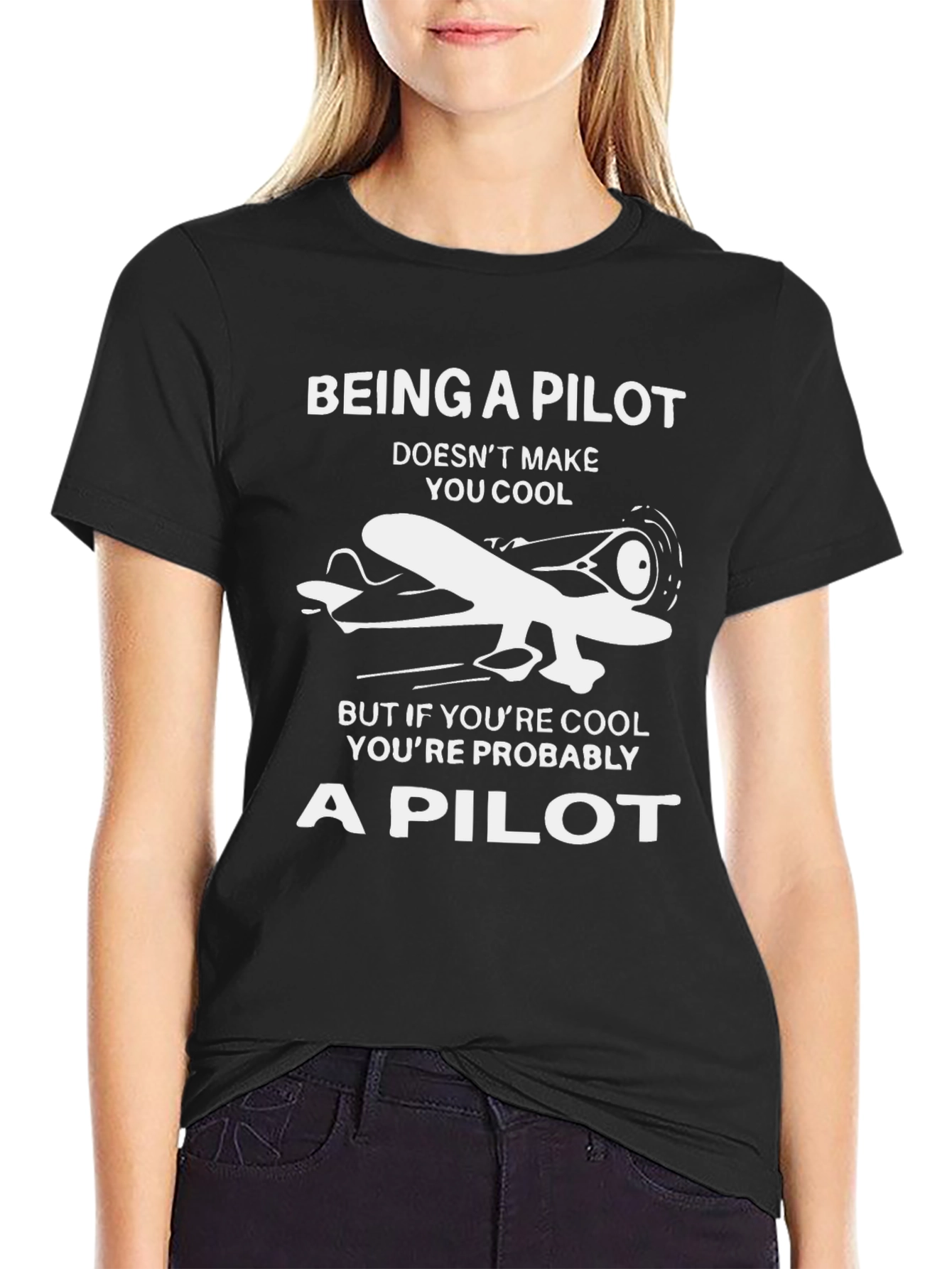 Cool Pilot T-Shirt - Aviation Humor Tee