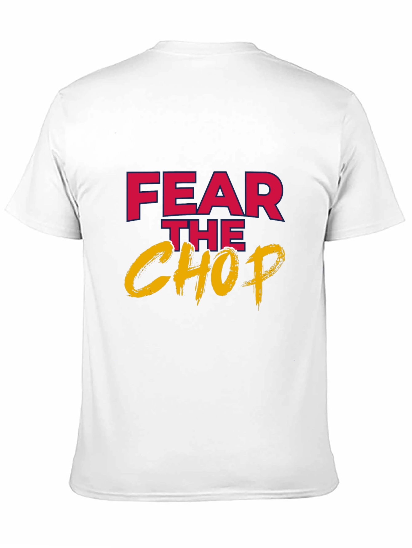Fear the Chop Graphic Tee - Casual Comfort