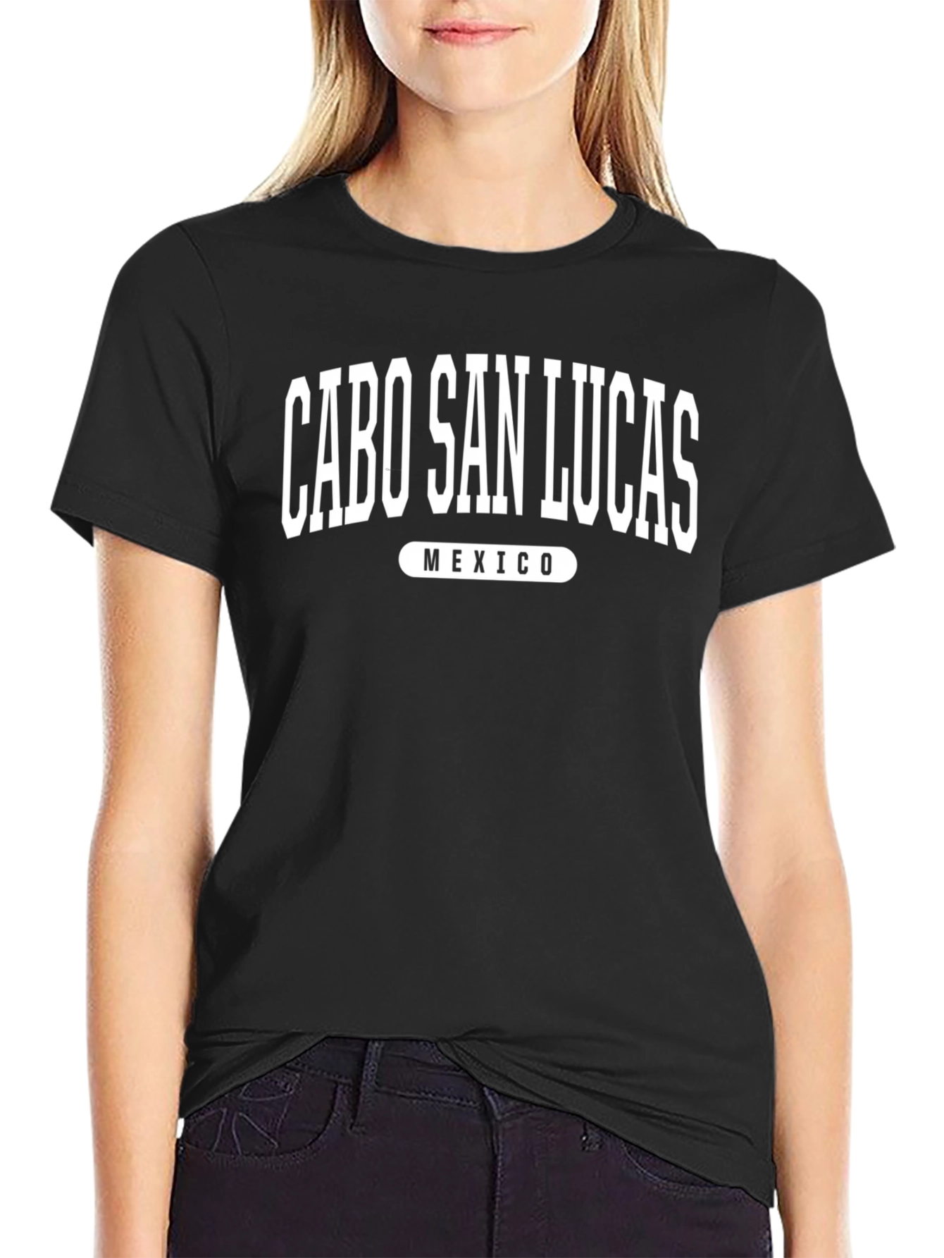 Cabo San Lucas Mexico Black T-Shirt