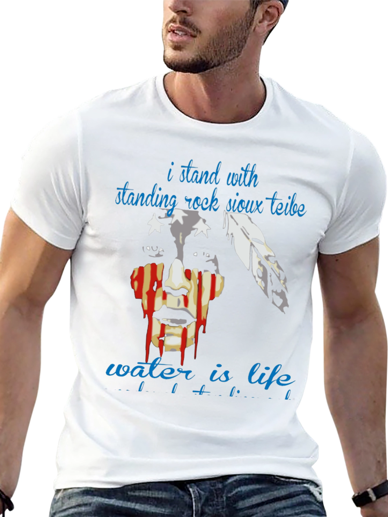 Standing Rock Sioux Tribe Graphic T-Shirt