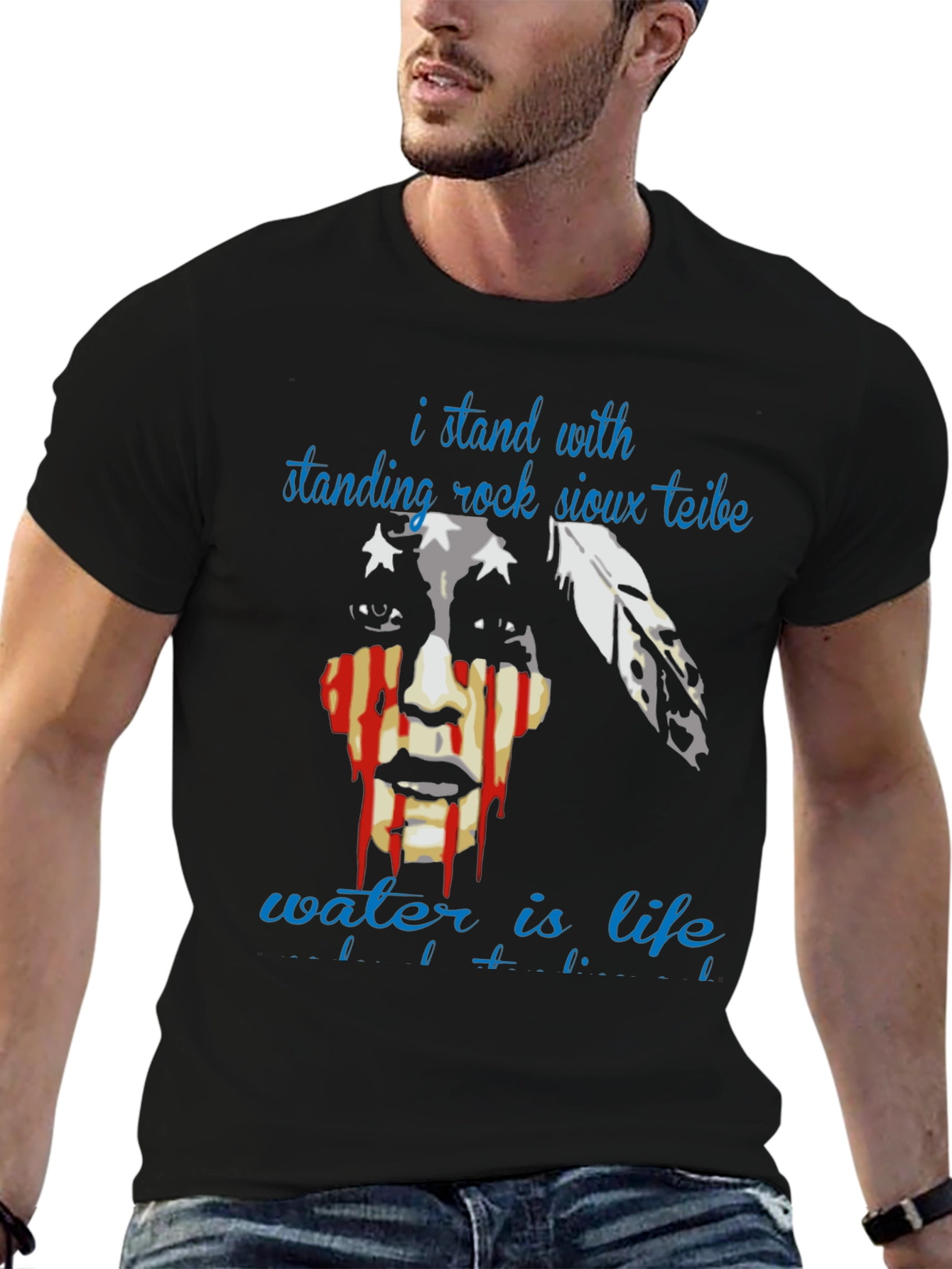 Standing Rock Sioux Tribe Graphic T-Shirt