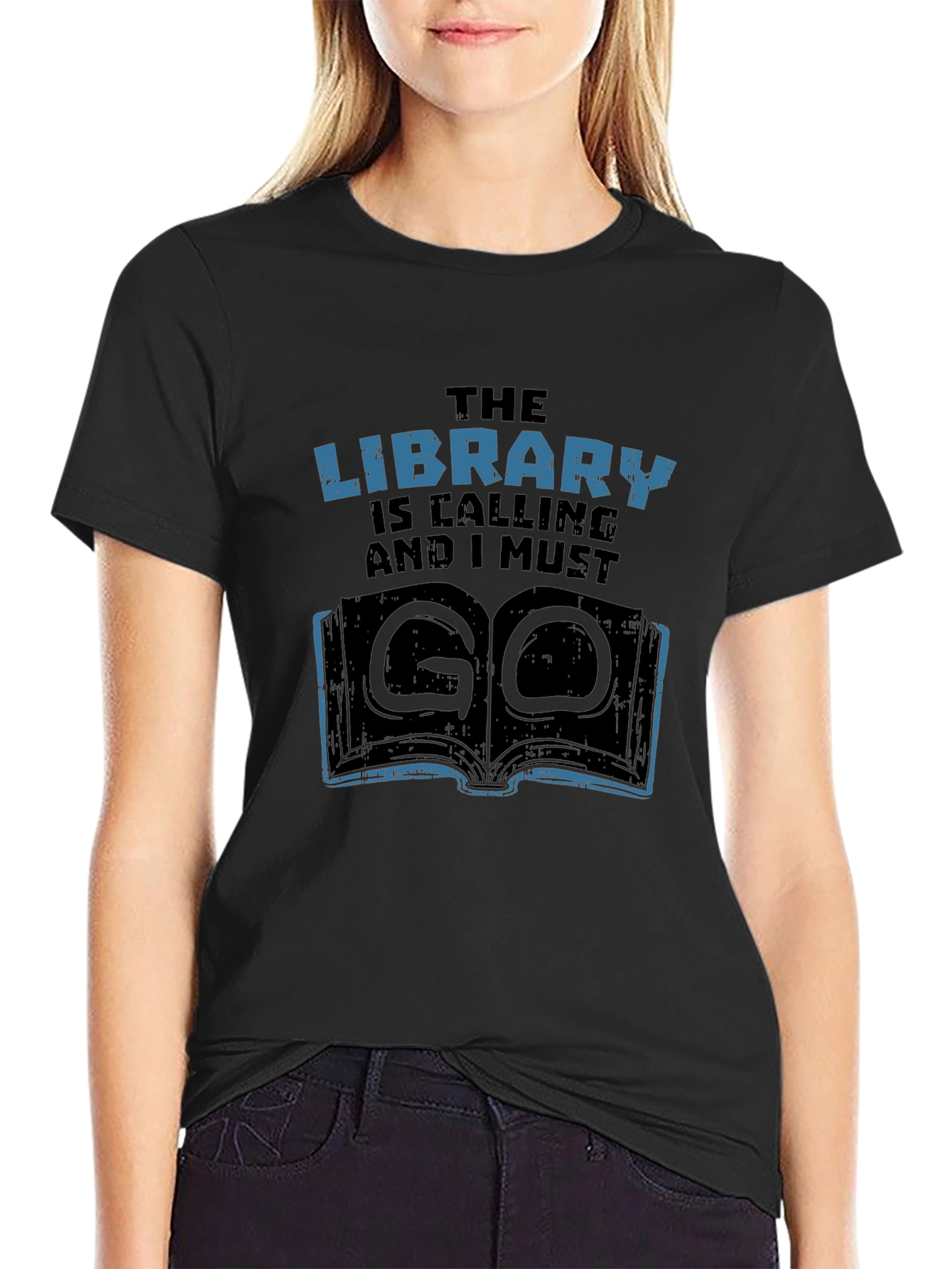 The Library Is Calling T-Shirt - Book Lover Tee
