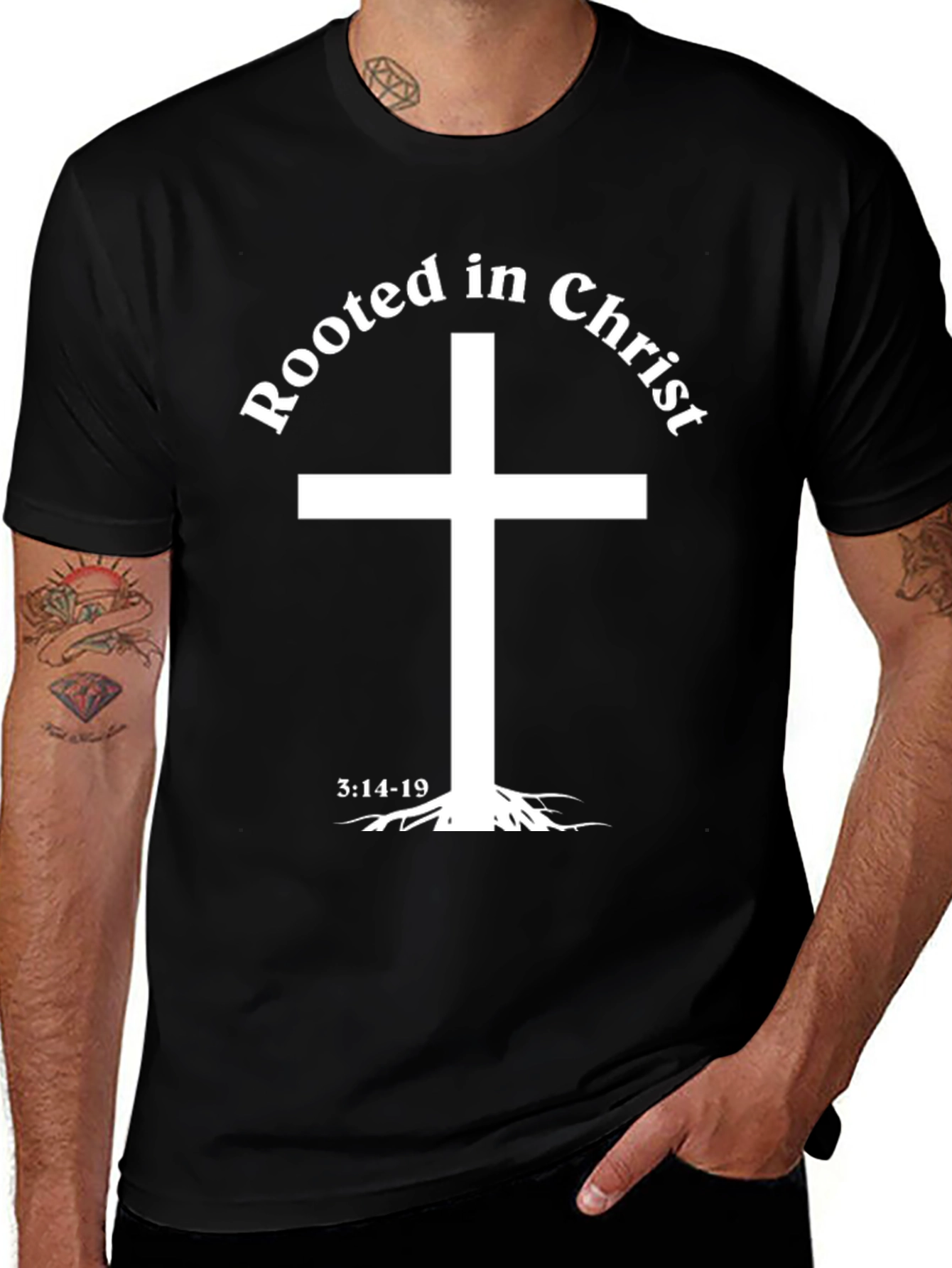 Rooted in Christ Graphic Tee