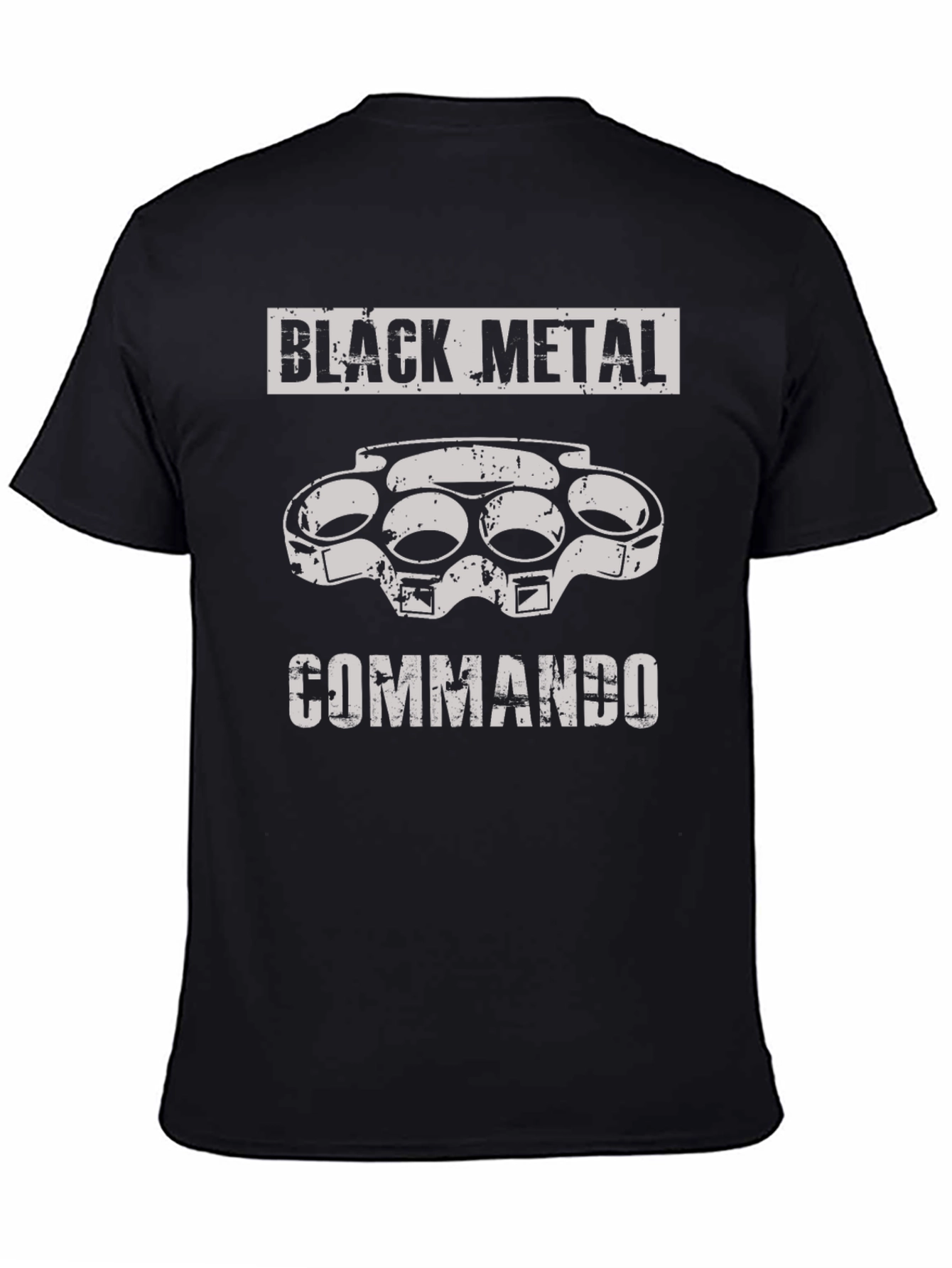 Black Metal Commando T-Shirt