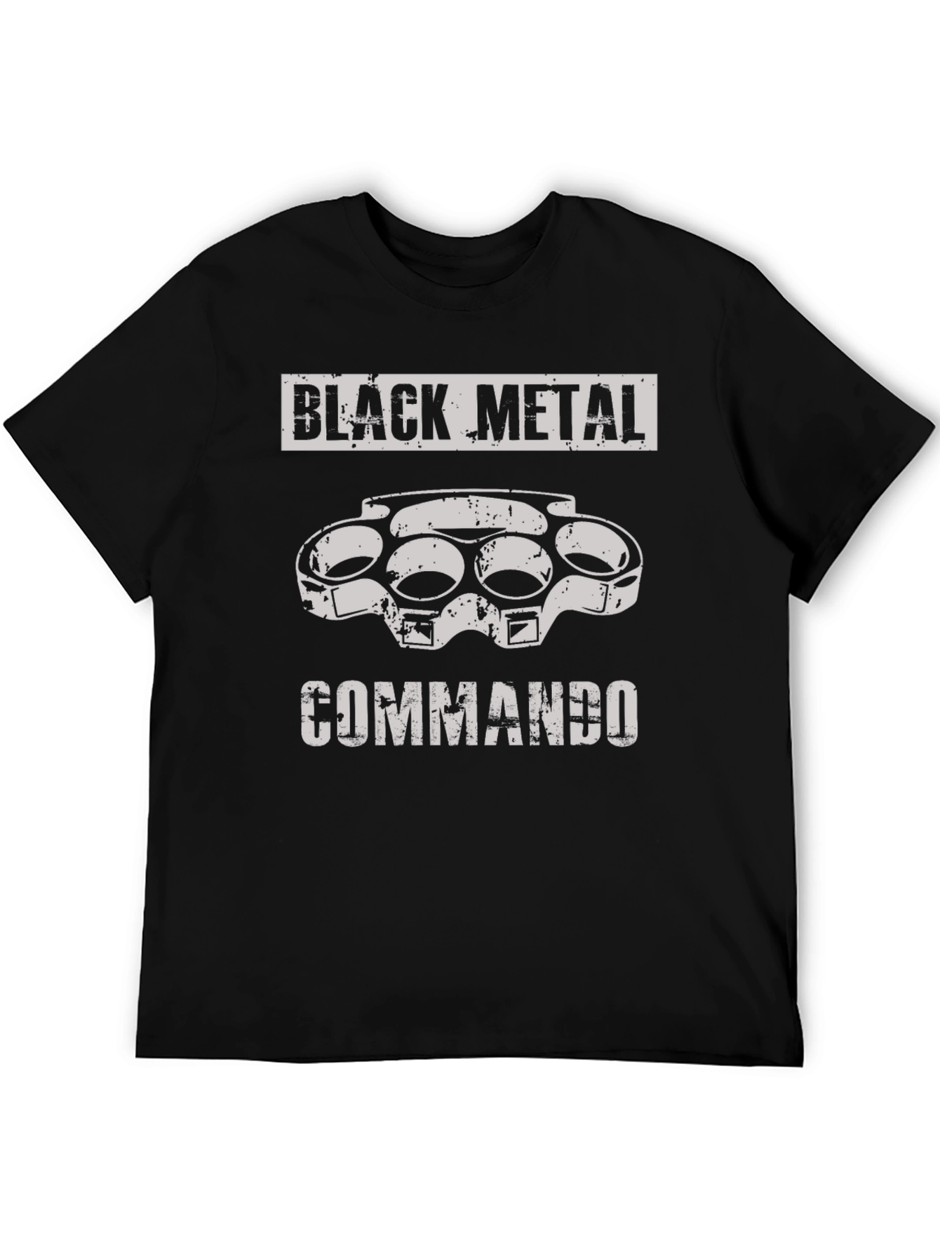 Black Metal Commando T-Shirt
