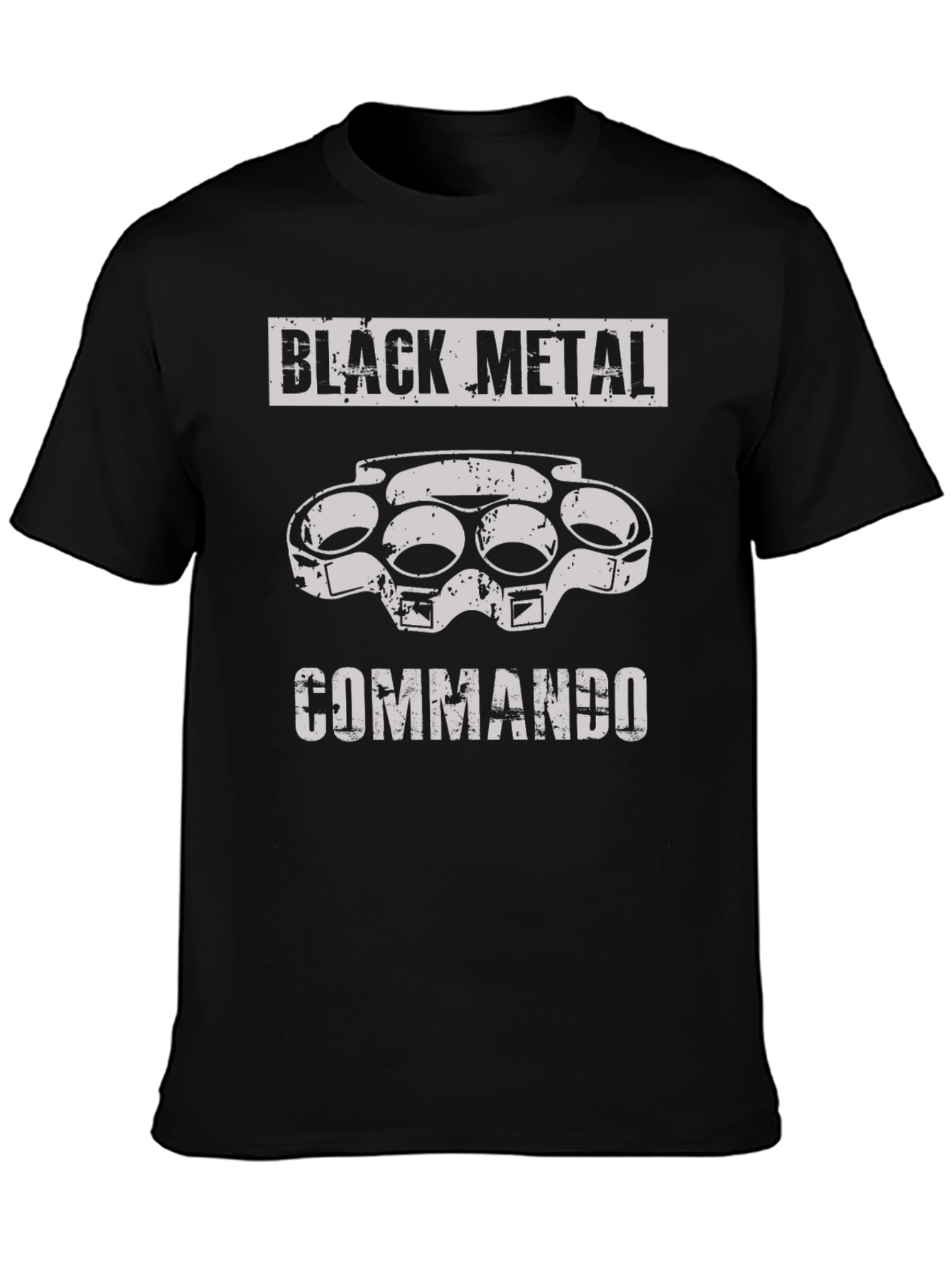 Black Metal Commando T-Shirt