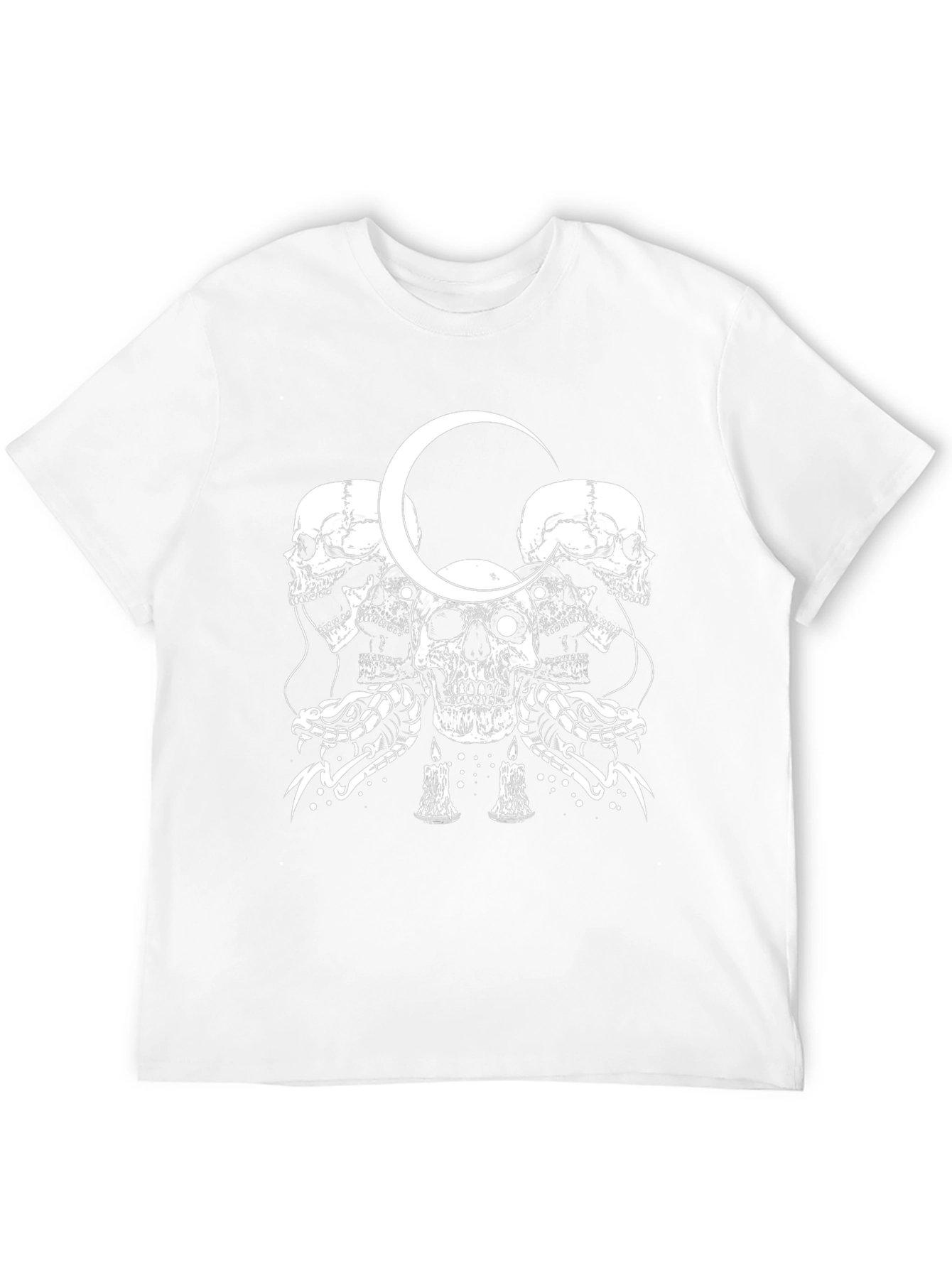 Skull & Serpent Graphic T-Shirt