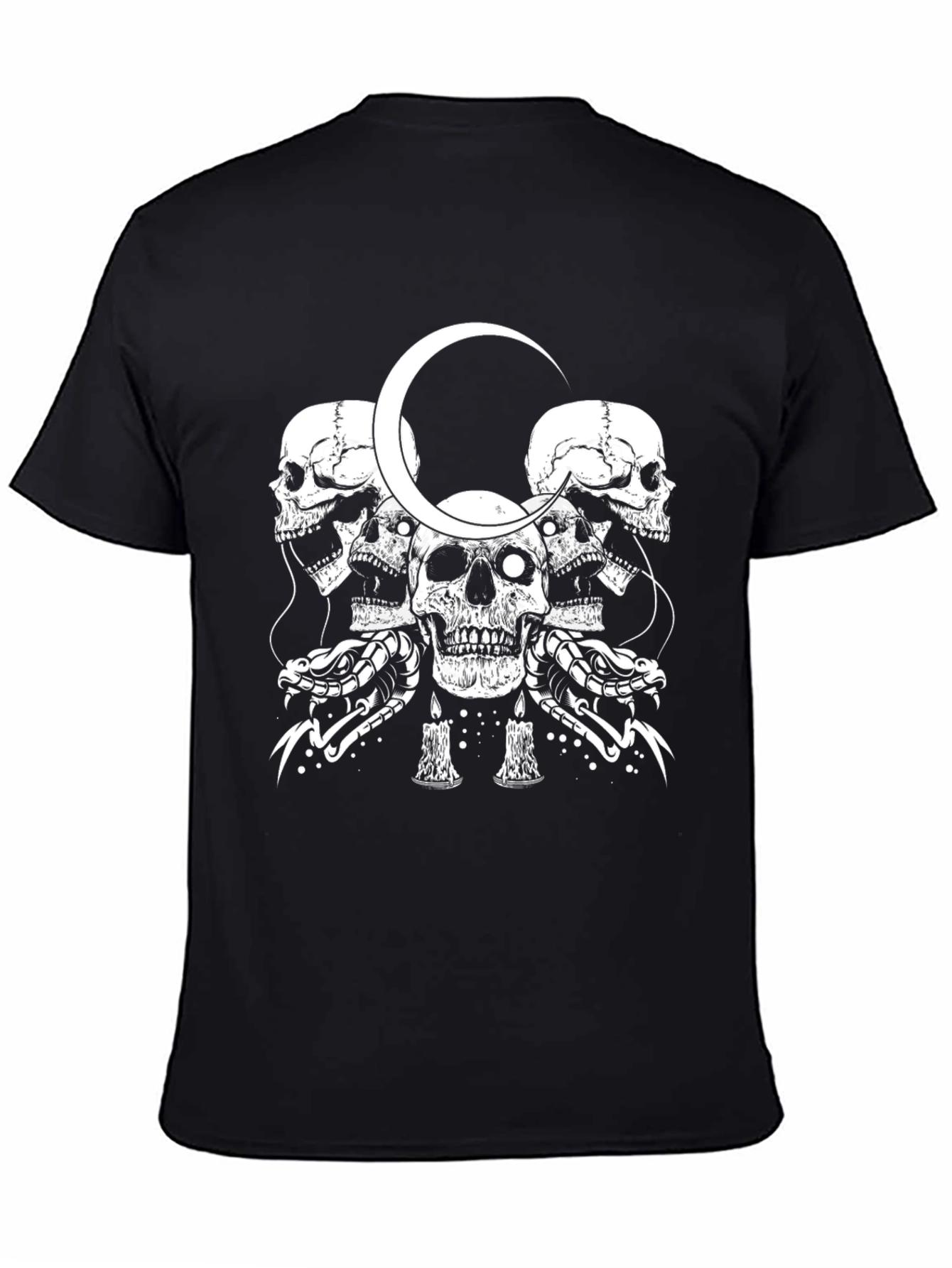 Skull & Serpent Graphic T-Shirt