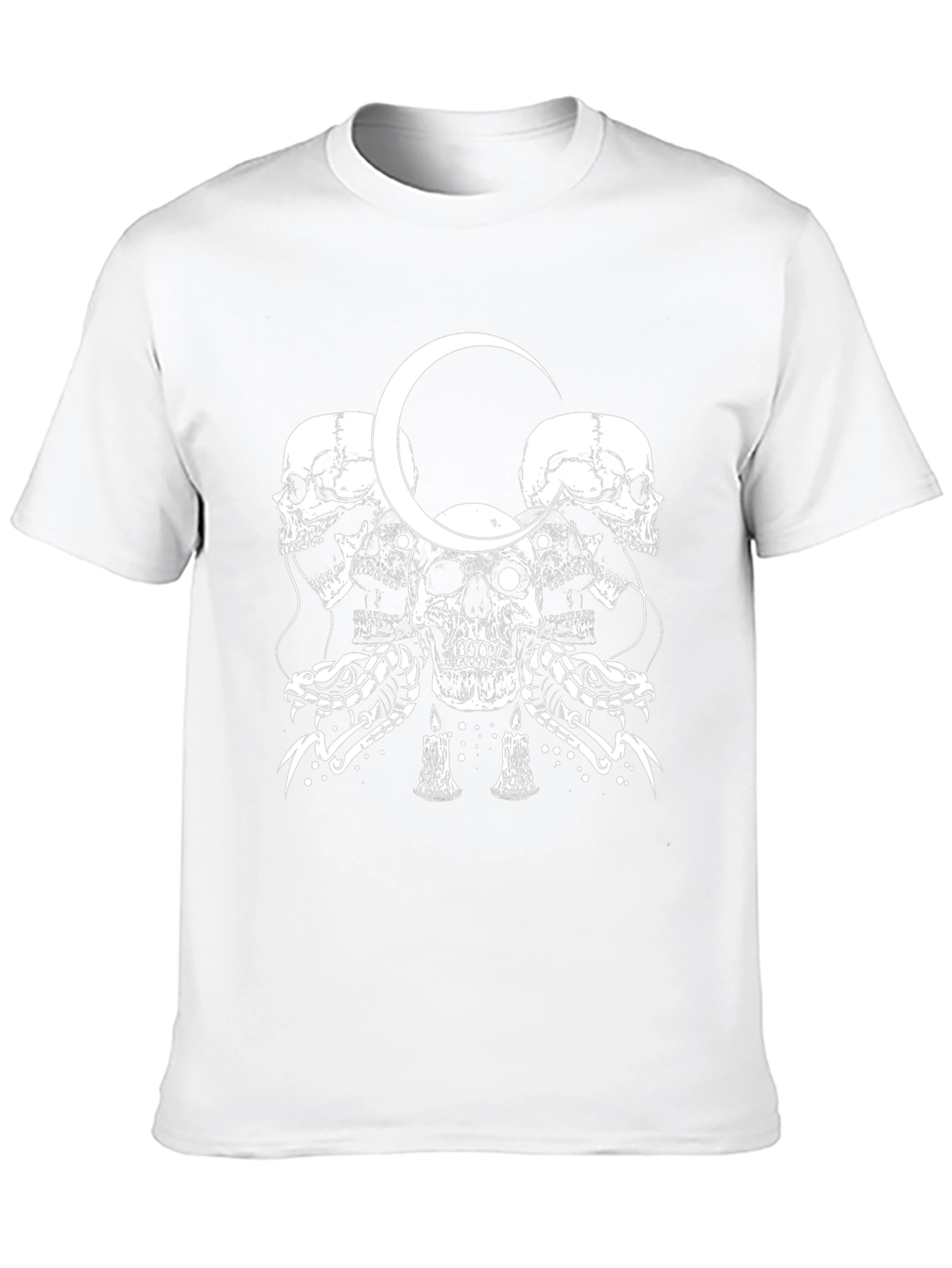 Skull & Serpent Graphic T-Shirt