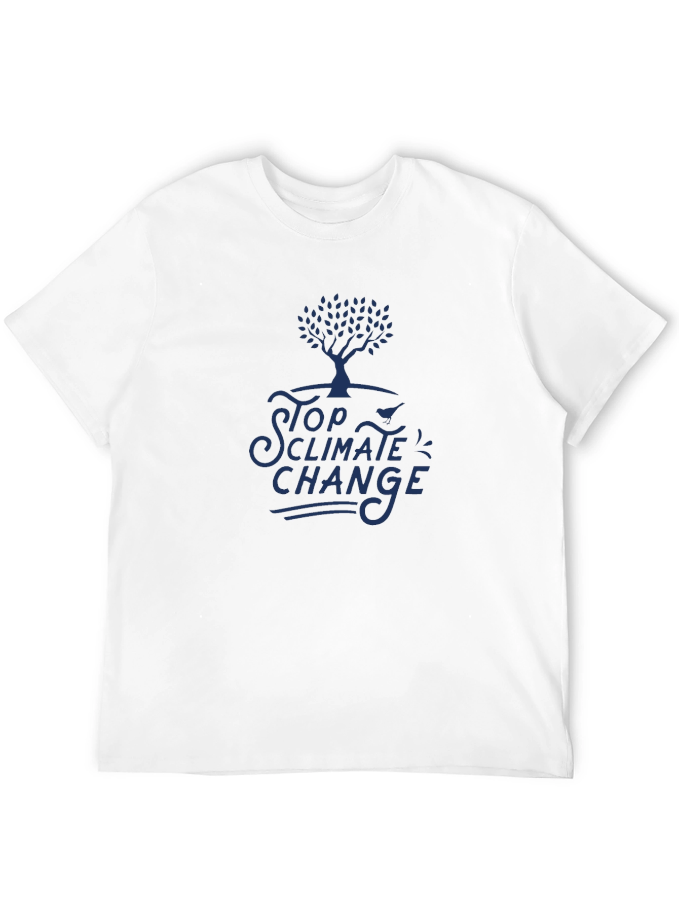Stop Climate Change Graphic T-Shirt