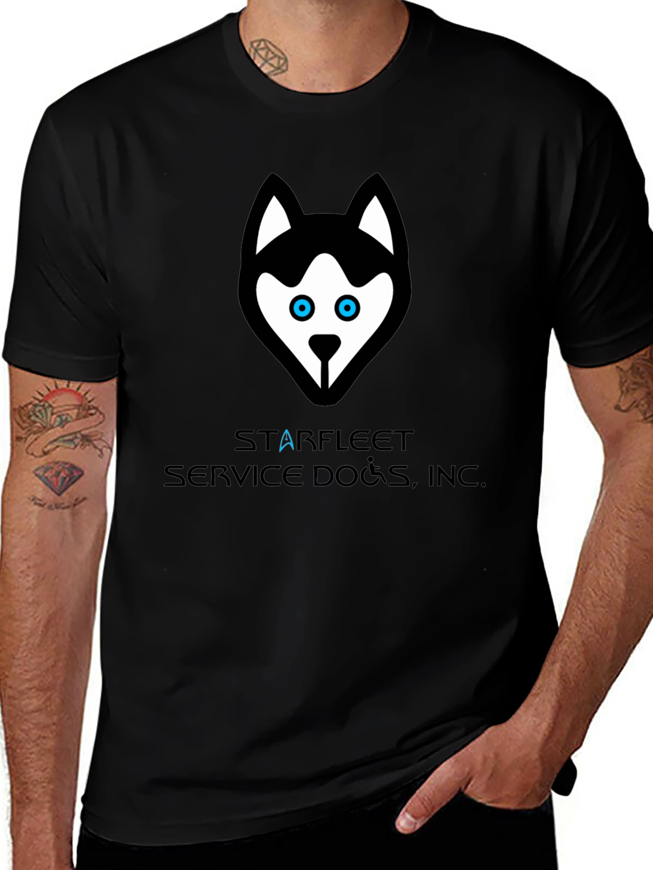 Starfleet Service Dogs T-Shirt