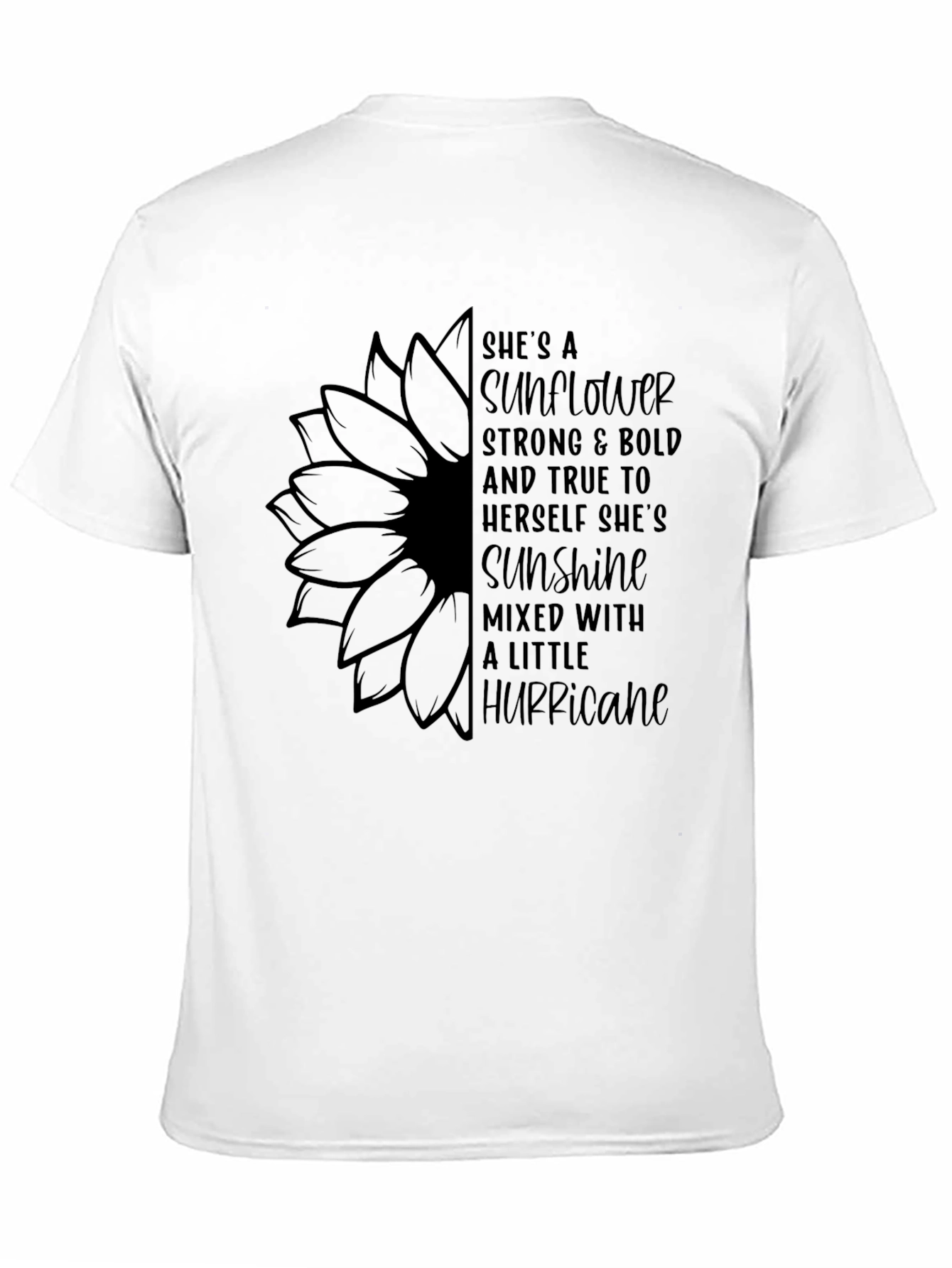 Sunflower Strong Womens T-Shirt