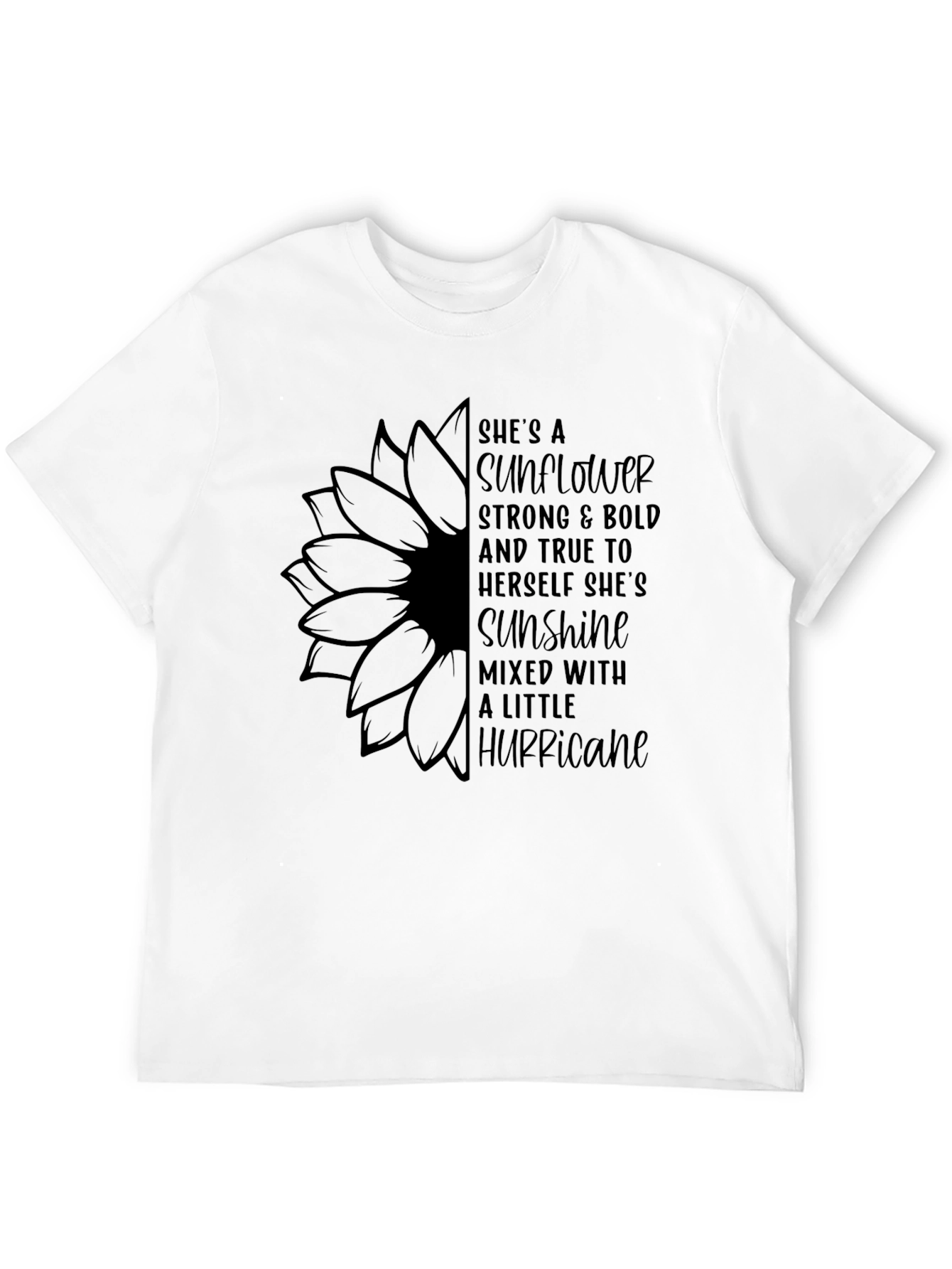 Sunflower Strong Womens T-Shirt