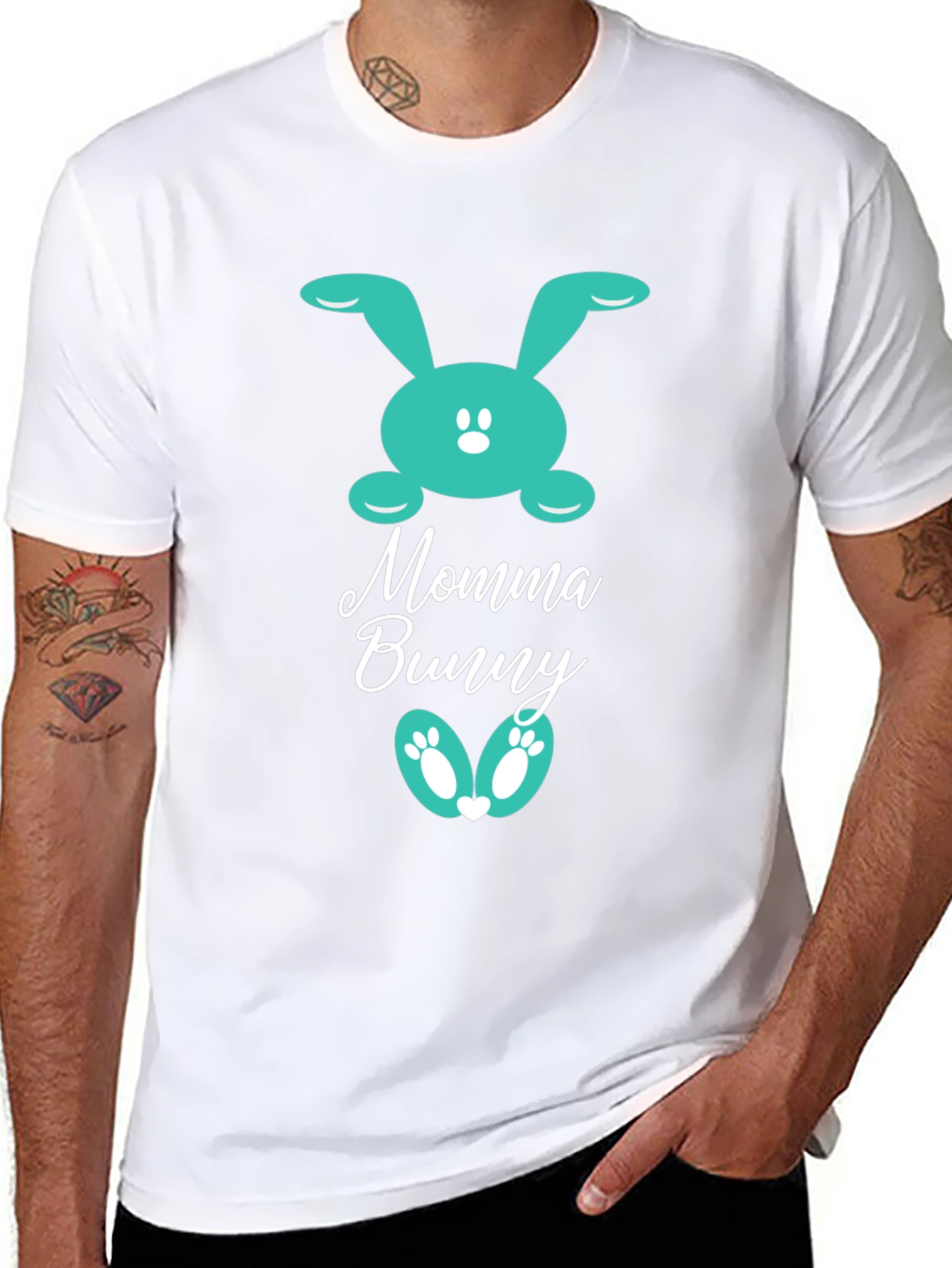 Momma Bunny Easter T-Shirt
