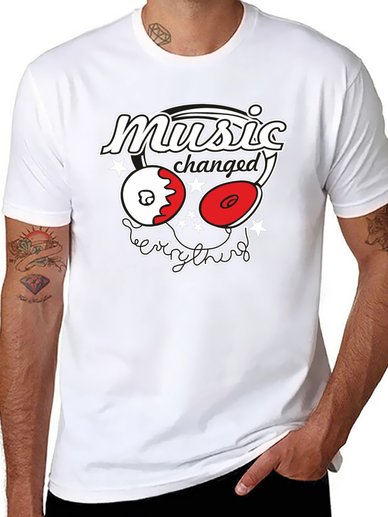 Music Changed Everything Graphic Tee