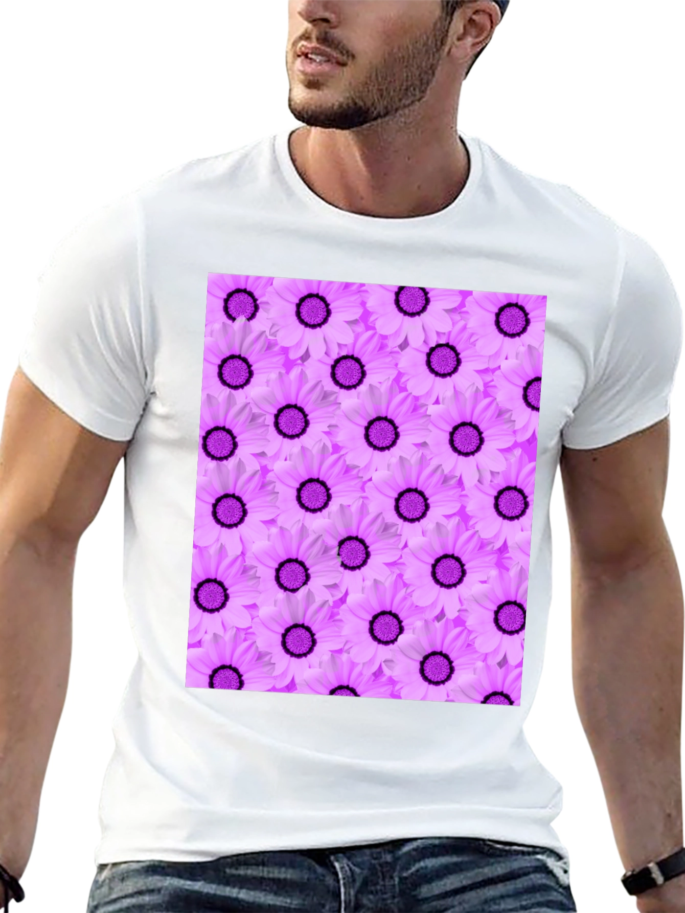 Floral Pattern T-Shirt