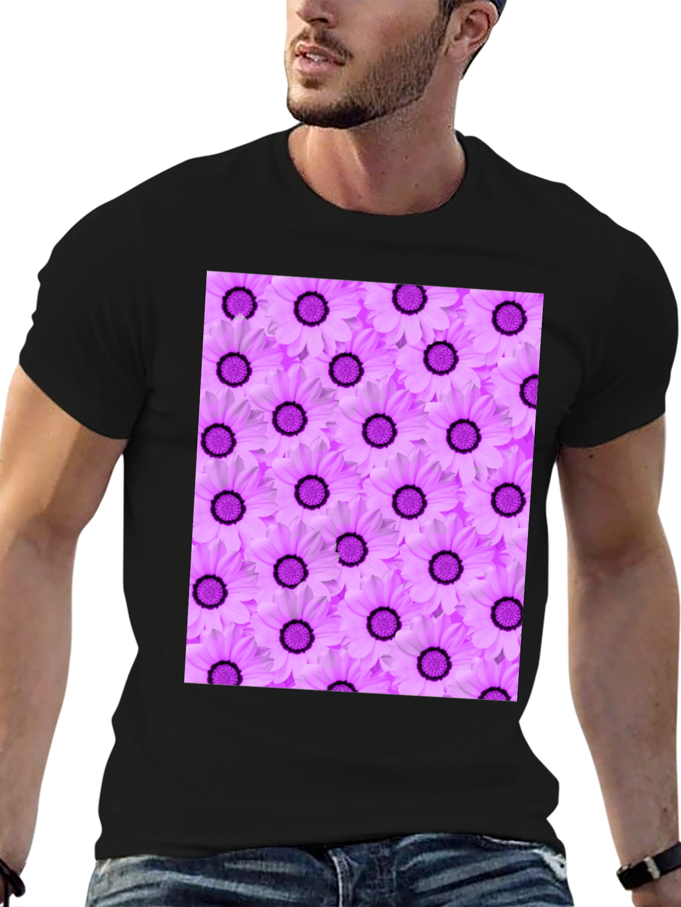 Floral Pattern T-Shirt