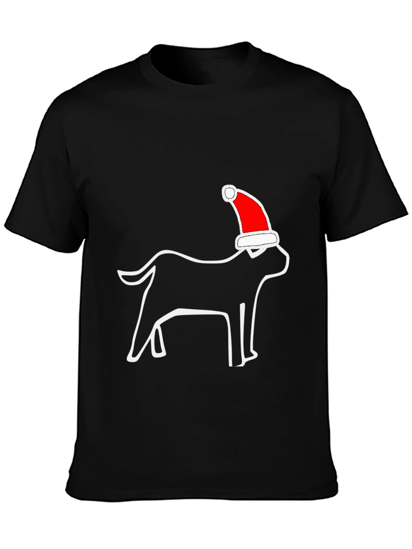 Festive Dog Tee: Holiday Spirit Apparel