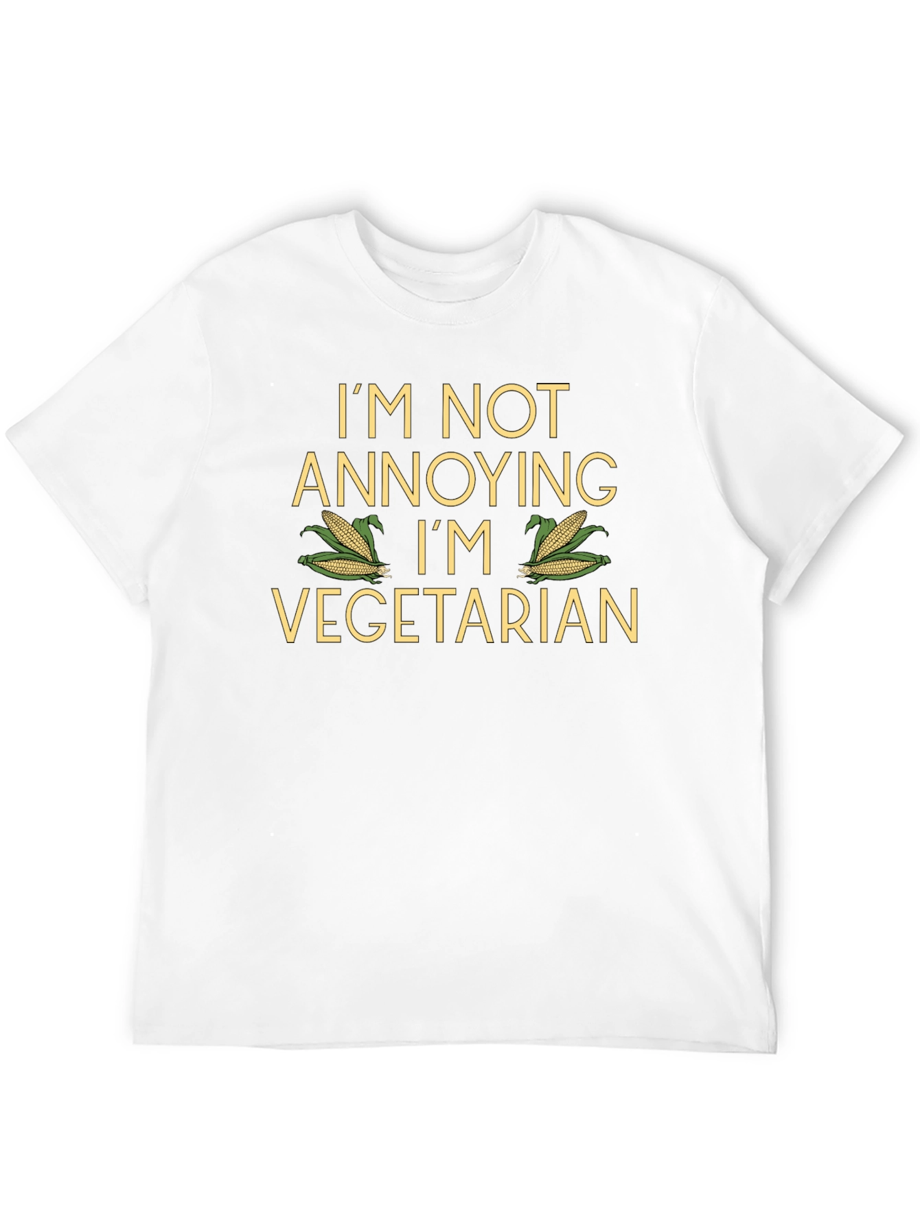 Vegetarian Humor T-Shirt - Annoying? Never!