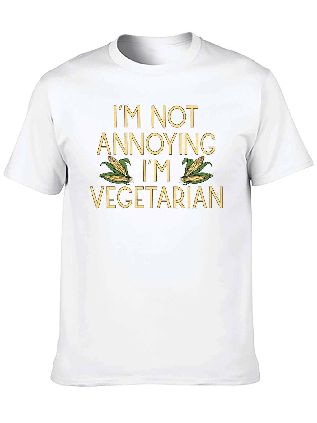 Vegetarian Humor T-Shirt - Annoying? Never!